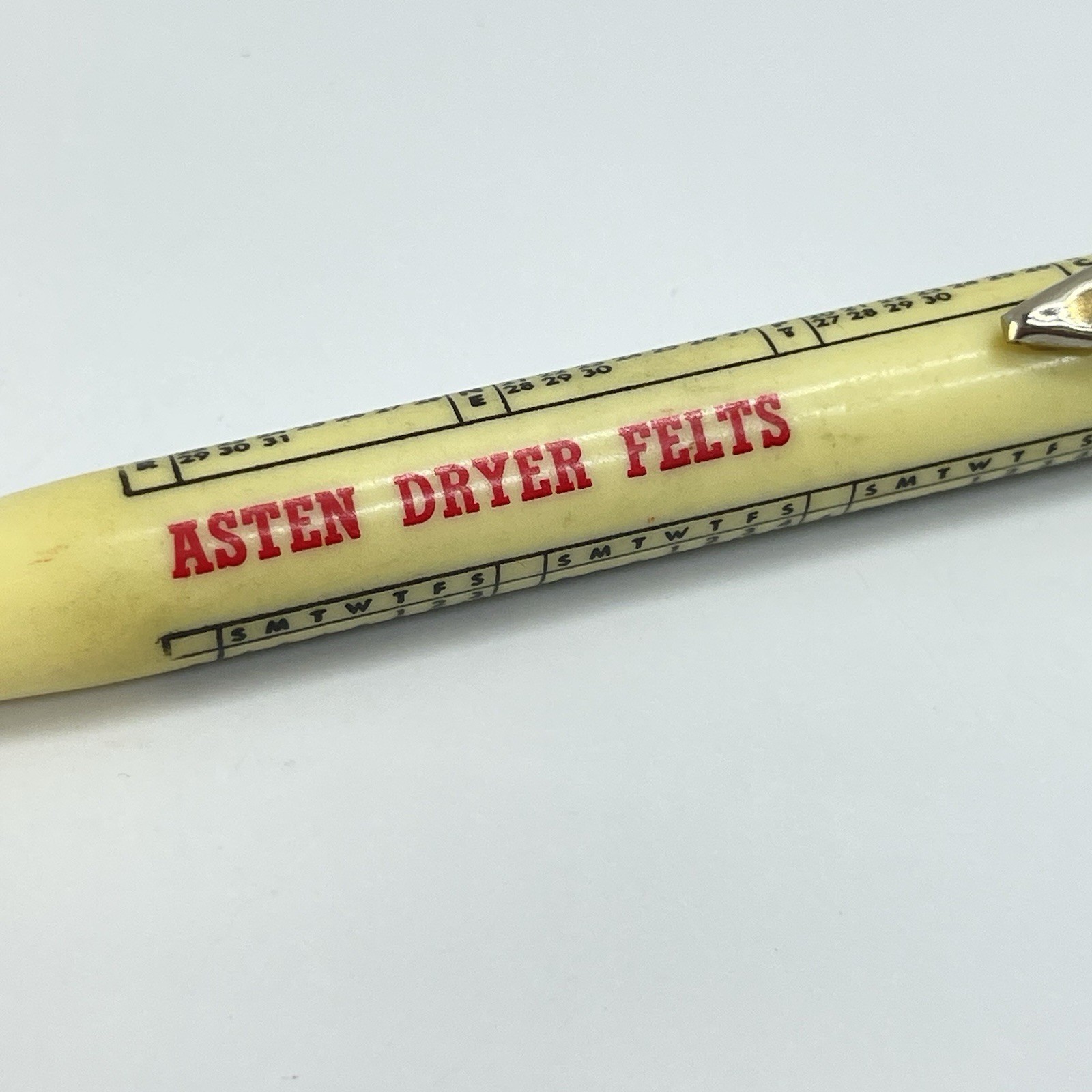 1953 Ritepoint Mechanical Pencil–Asten Dryer Felts–Industrial Advert -Vintage