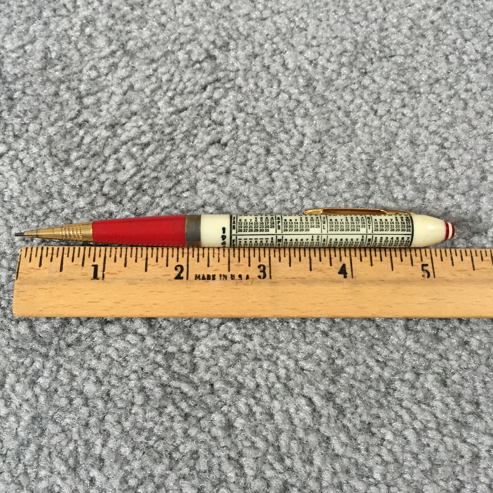 Vintage ASTEN DRYER FELTS 1964 Calander Mechanical Pencil Advertising Phila PA