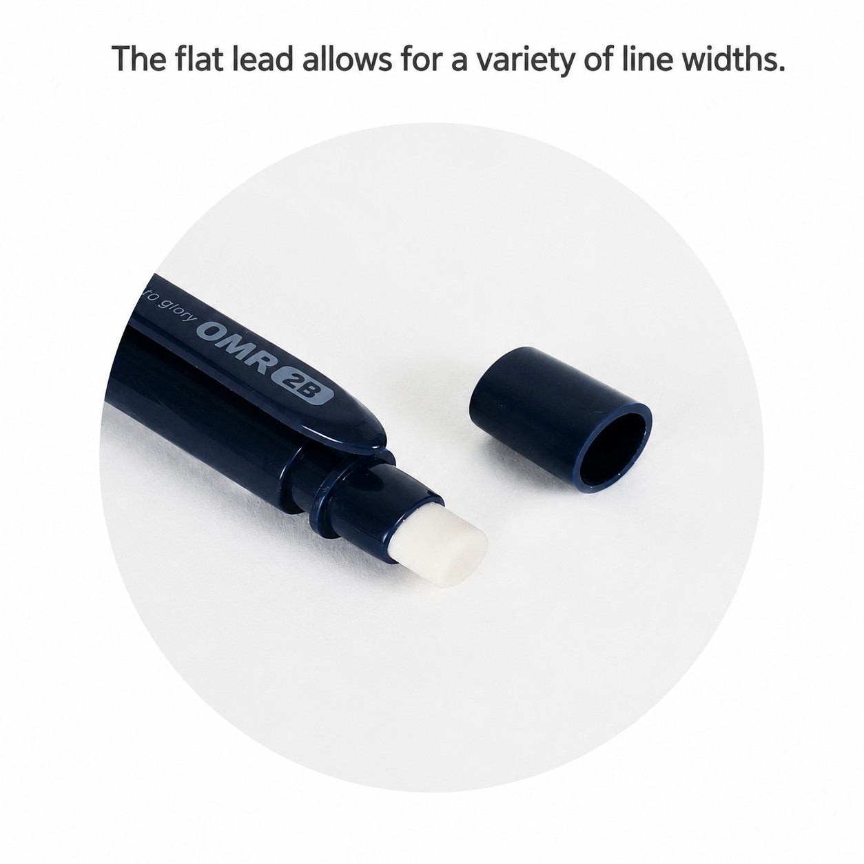 Morning Glory OMR 2B Flat Lead Mechanical Pencil Set, 1.8mm Graphite Holder