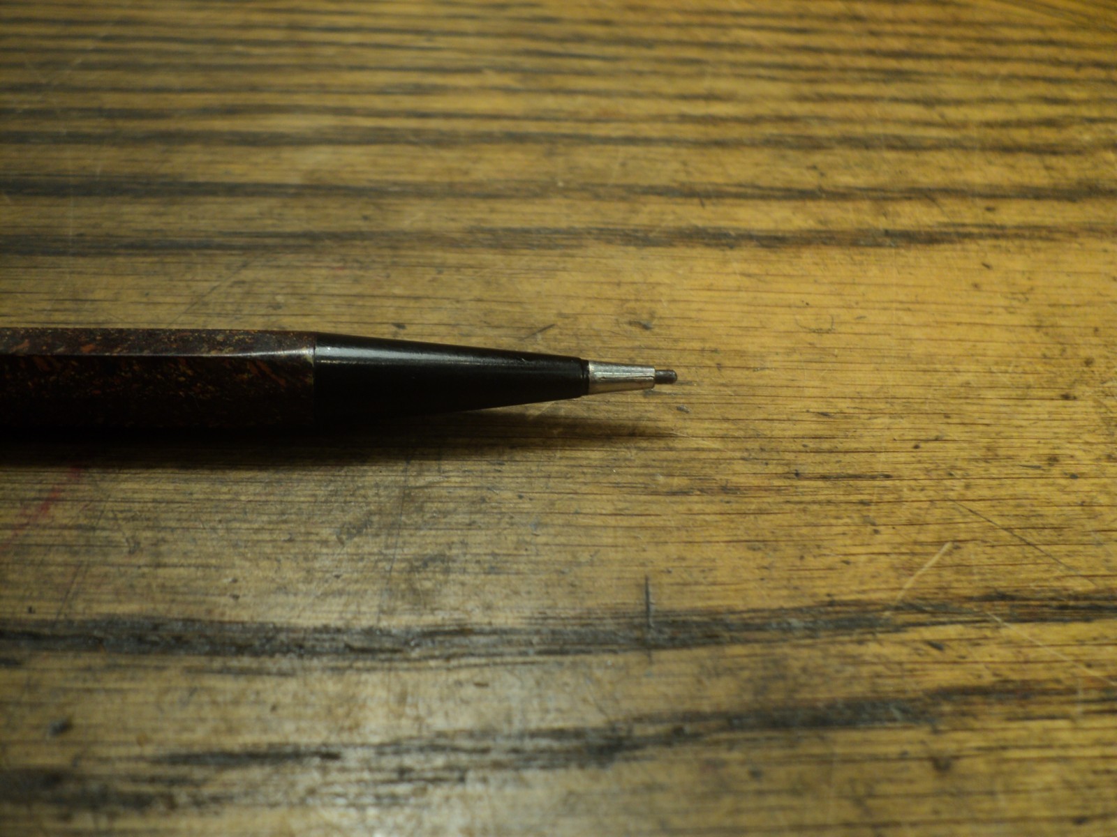 Vintage Autopoint Mechanical Pencil Advertising Fort Leavenworth Kansas 5-1/2″