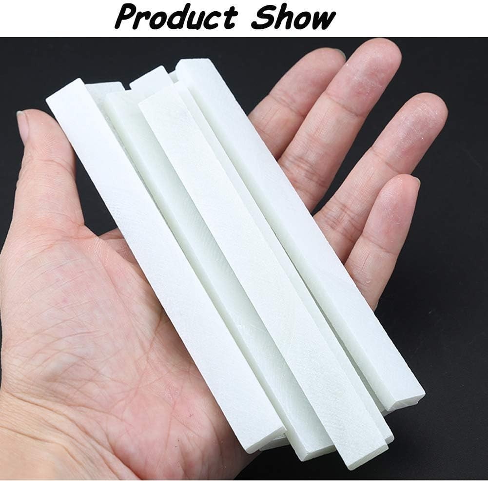 Flat White Soapstone Pencils – 27 Pack Marking Tools for Metal & Textile Work