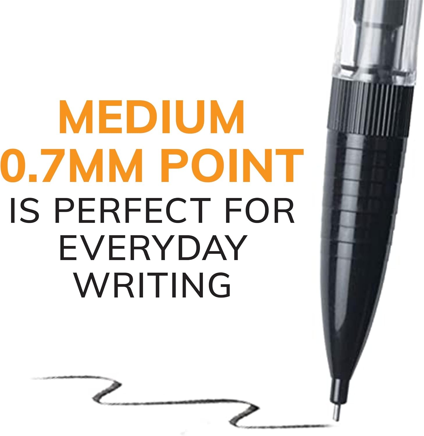 BIC Xtra-Smooth Mechanical Pencils with Erasers, 1 Count (Pack of 10), Clear