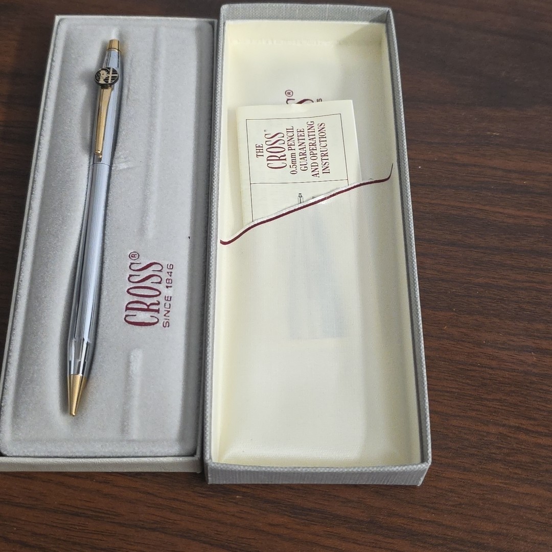 Cross Century Pencil Medalist Chrome & Gold 0.5mm New In Box 330305 Made In USA