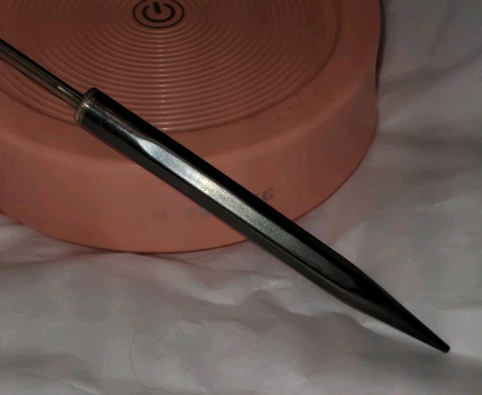 Vintage Ingersoll Redipoint Mechanical Pencil Rolled Silver Drop Action Hanging