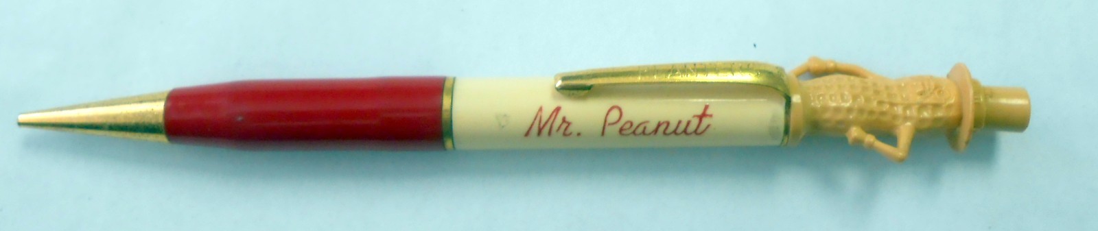 Vintage Planters Mascot Mr. Peanut Mechanical Pencil Ca 1950