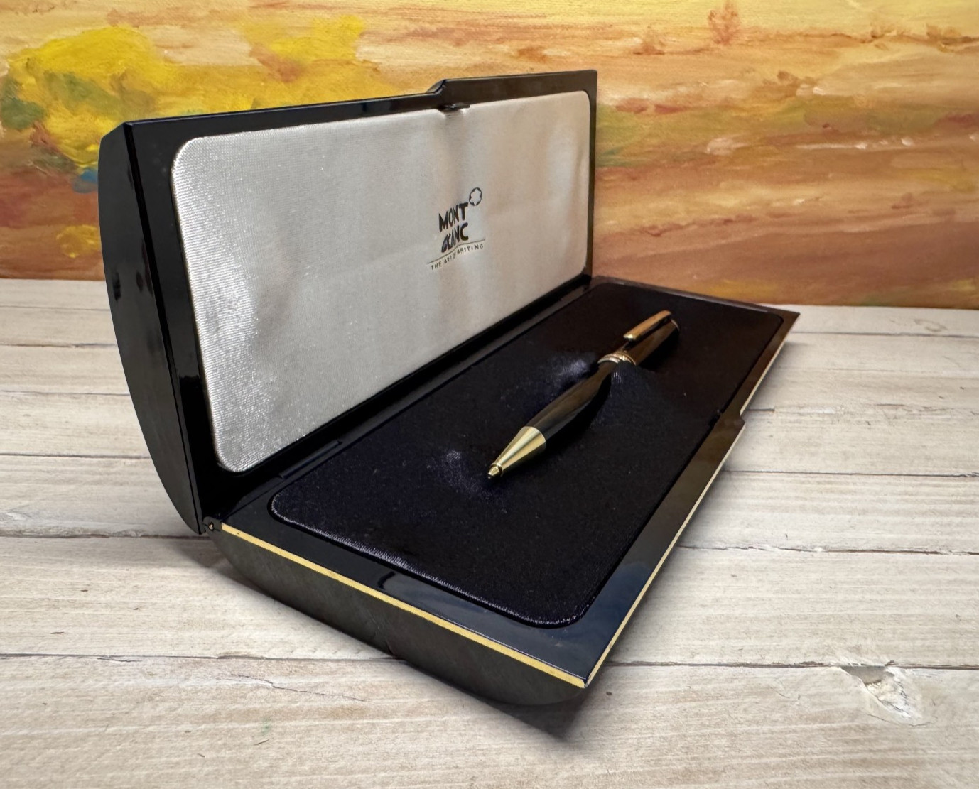 MONTBLANC Meisterstück Gold Trim Classique 165 Mechanical Pencil 0.7mm