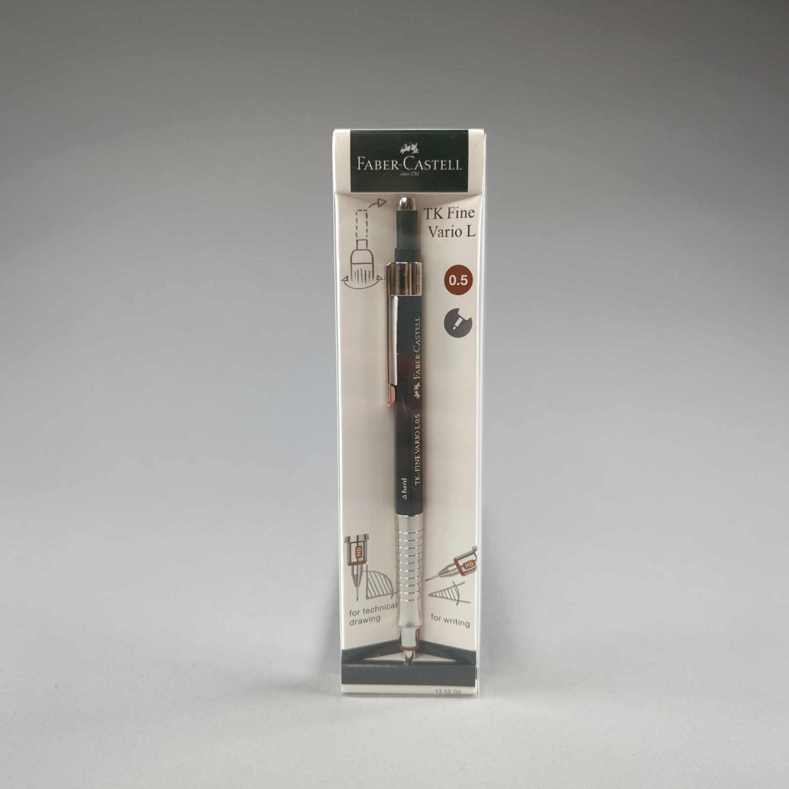 Faber-Castell TK Fine Vario L Mechanical Pencil 0.5mm HB Lead German Write 🇺🇸