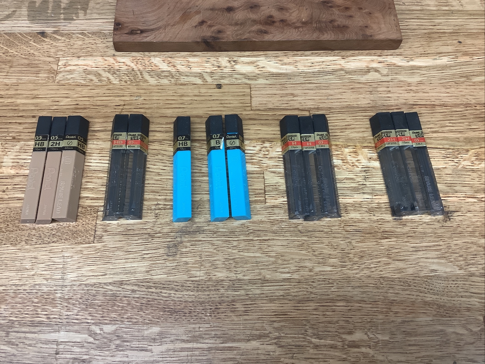 Big Lot Of Pentel Pencil Leads 0.5mm, 0.7mm