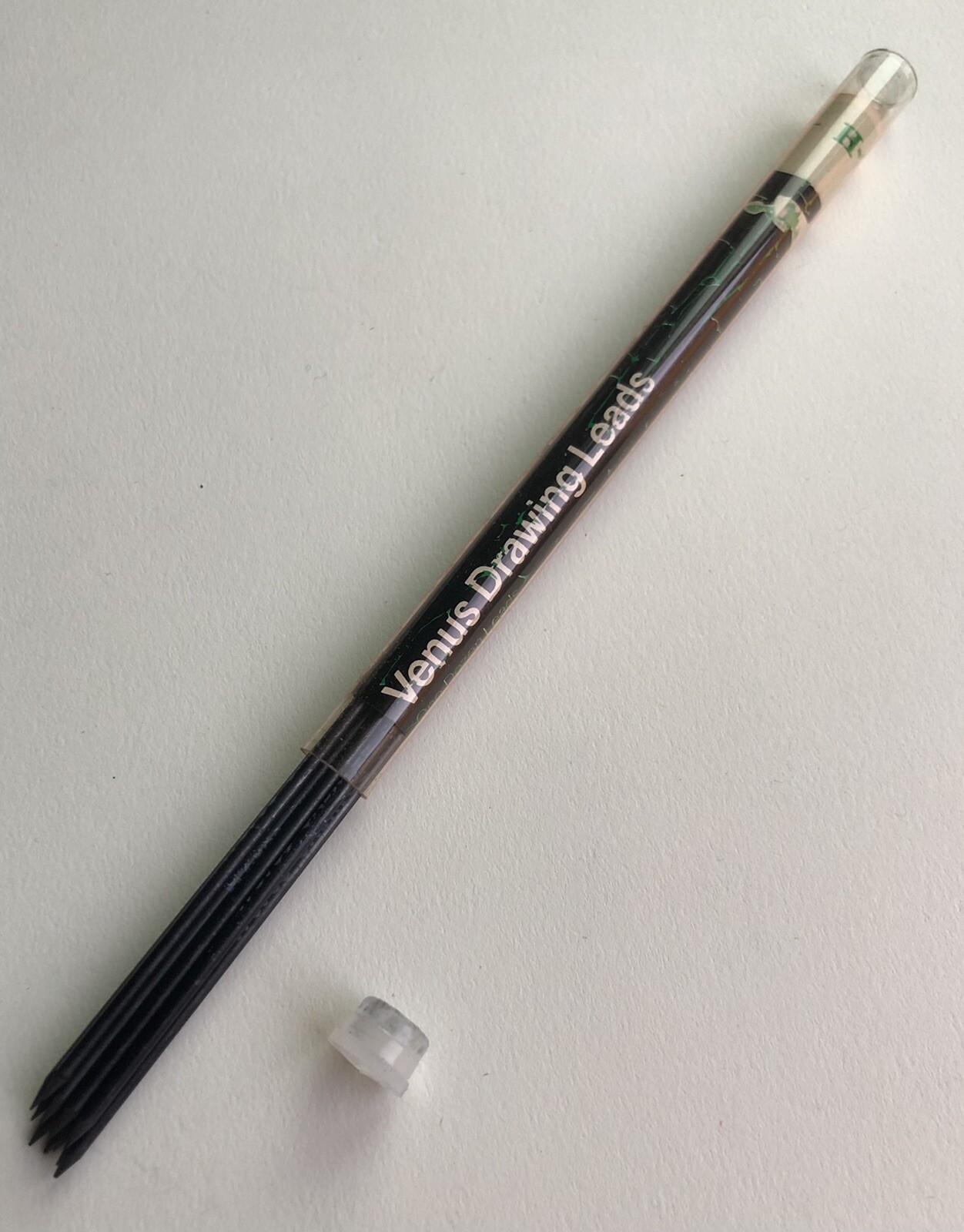 Vintage Faber Castell VENUS 3842 Drawing 2mm H Leads NOS Tube Of 12 NJ USA