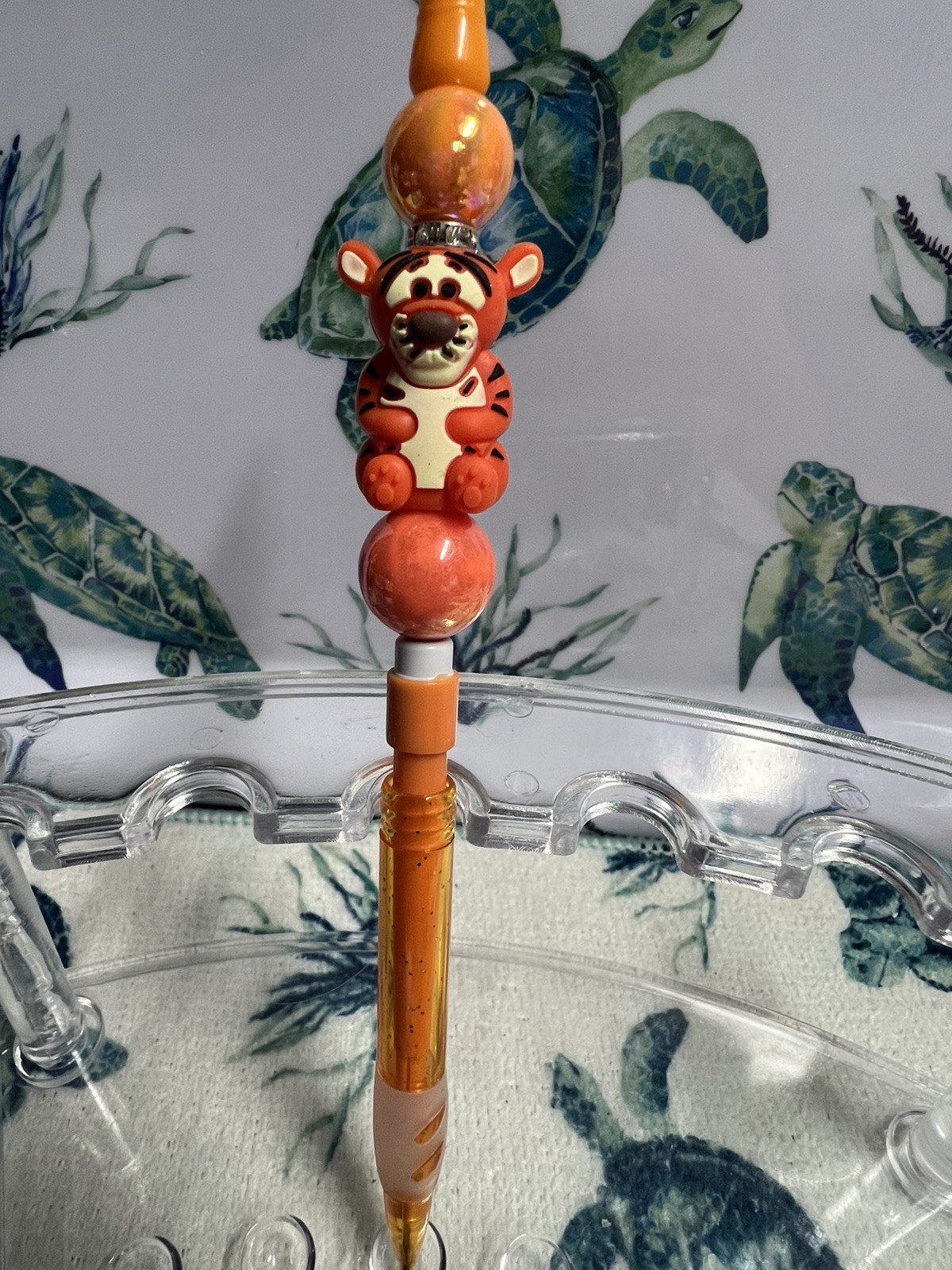 Custom Bead Mechanical Pencils Lot Of 5 Winnie the Pooh