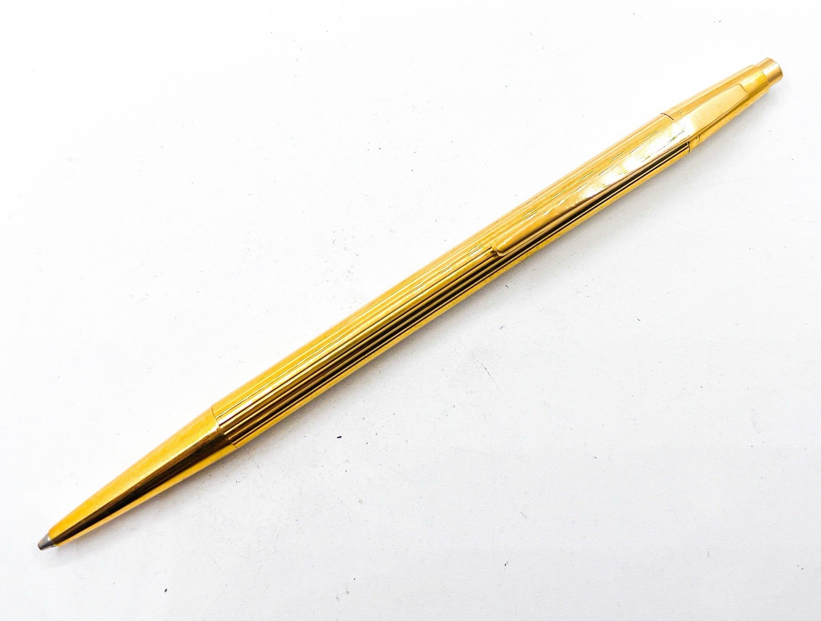 Montblanc Noblesse Gold Plated Mechanical Pencil 0.5mm Push Functional 0.5