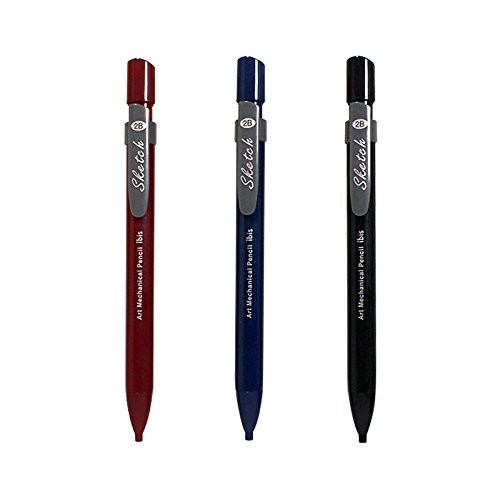 1 PCS 2B 1.8mm Art Mechanical Sketch Pencil Red School Supply Stationary
