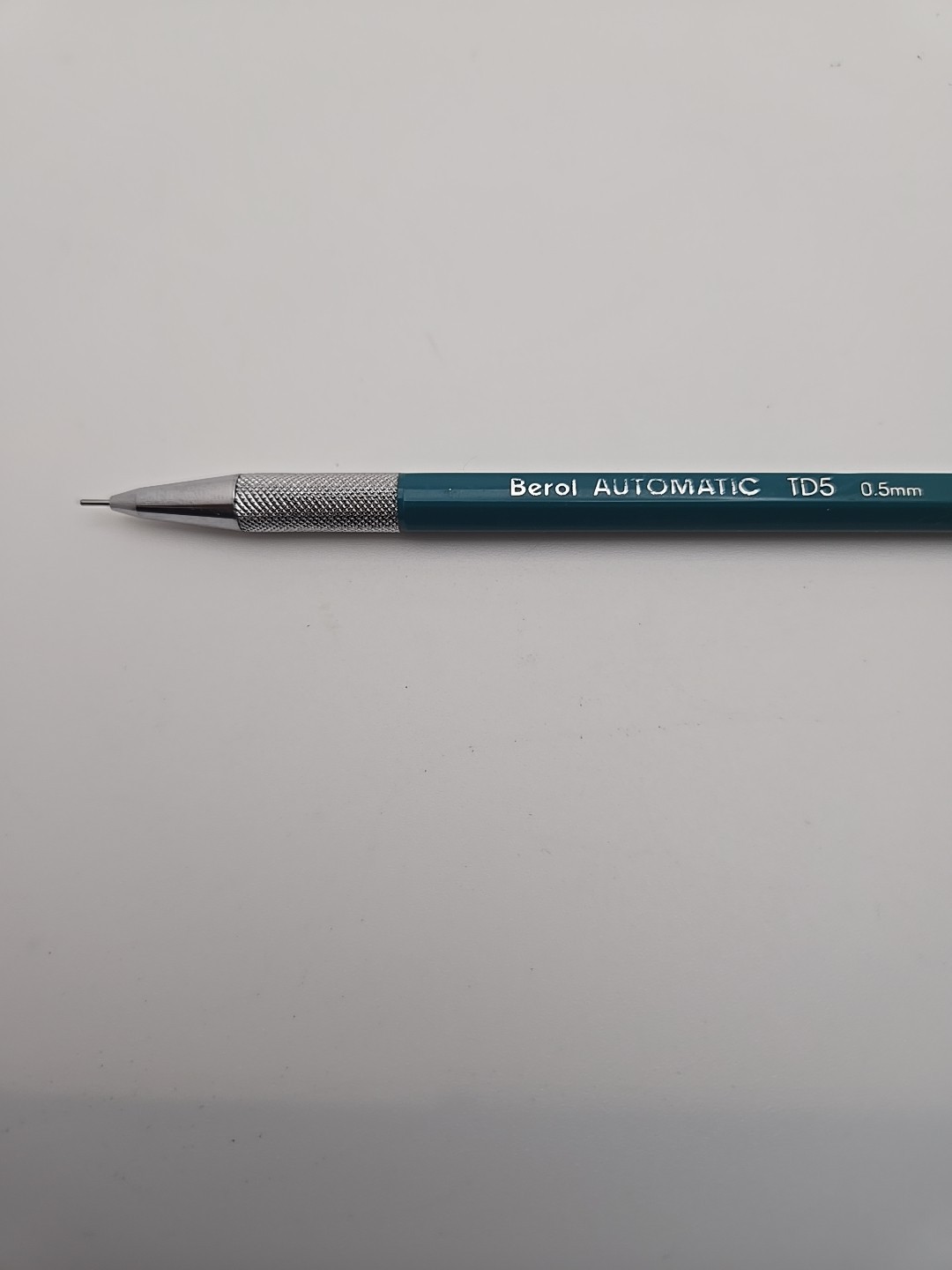 Berol TD5 0.5mm Automatic Drafting Pencil Turquoise, Vintage, Made in Japan