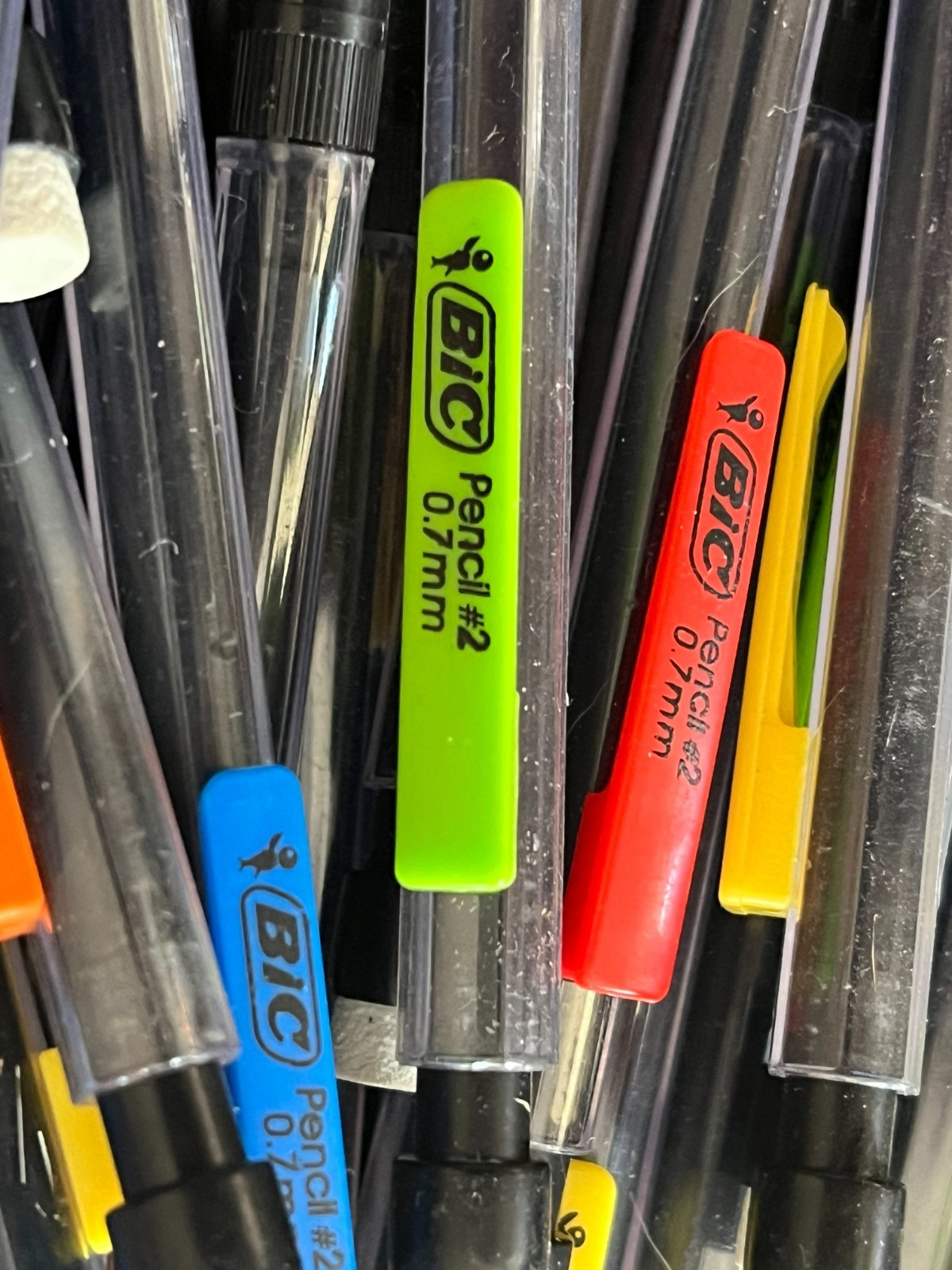 Lot of 117 BIC Mechanical Pencils 0.7mm HB #2
