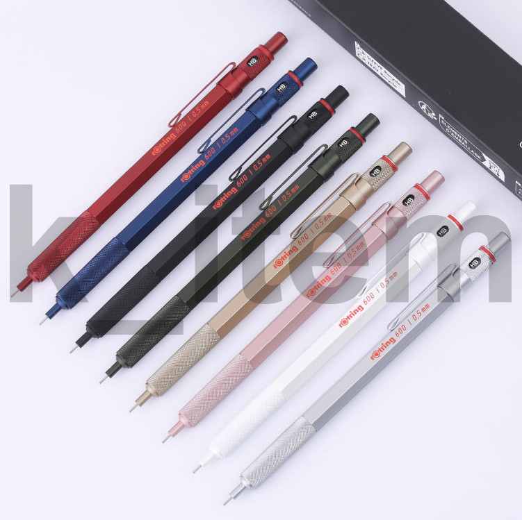 rOtring 600 Mechanical Pencil 0.5mm Limited Edition (Mint, White) / Tracking