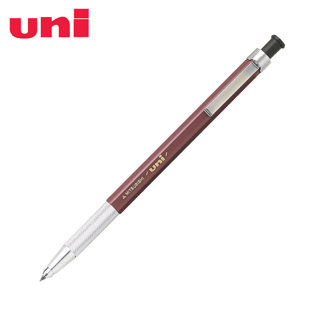 Mitsubishi Pencil Mechanical Graphite Pencil uni Holder MH500F Brown Brass AB