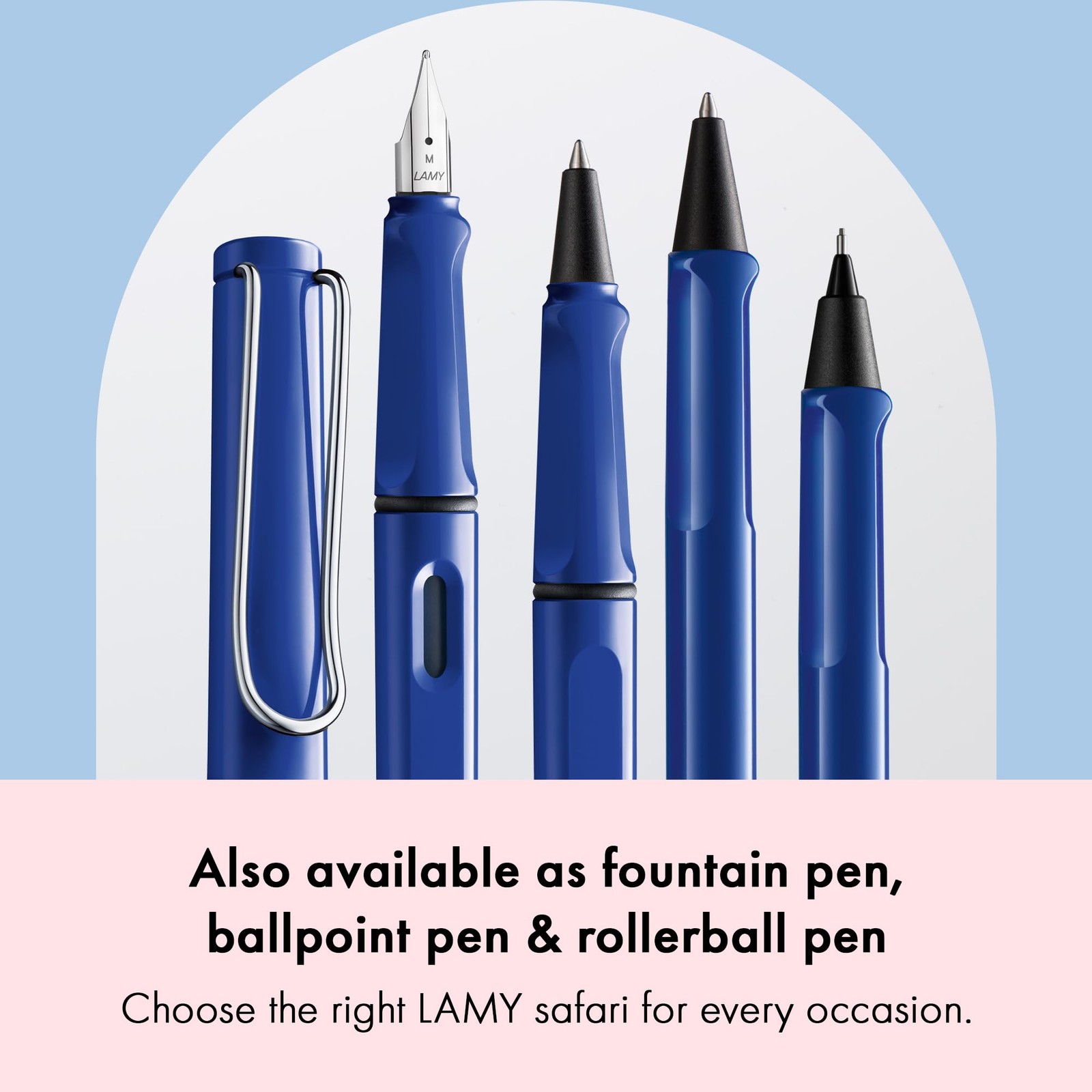 LAMY safari blue – Mechanical Pencil with ergonomic grip & Office Product