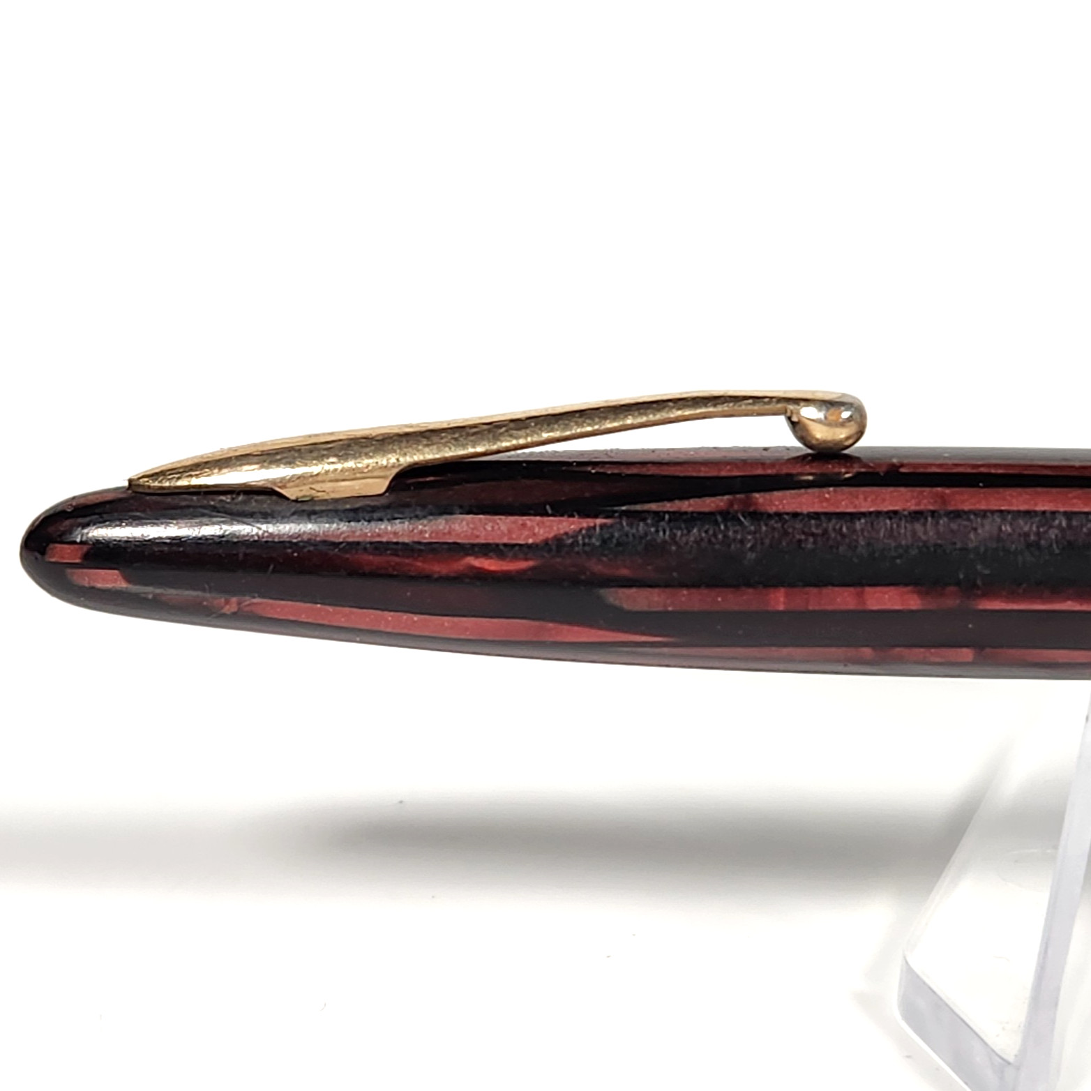 Vintage Sheaffer Balance 875 GT Mechanical Pencil Skyboy Carmine Red Used Works