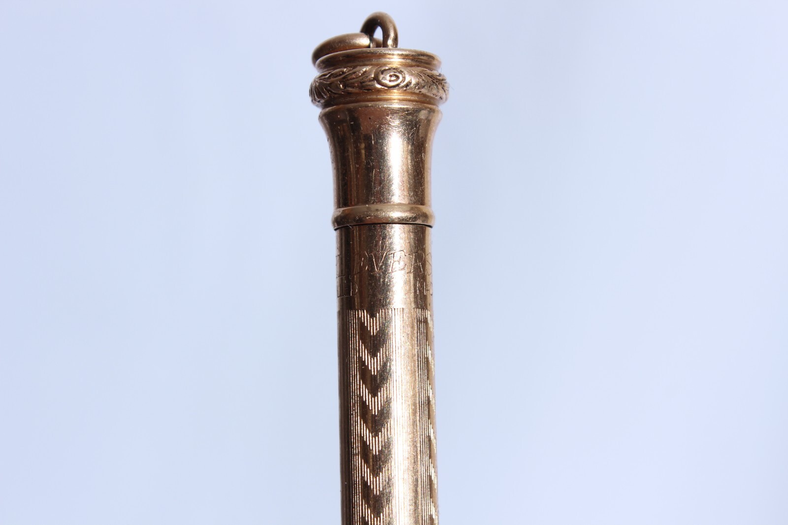 2X VTG 1920s Wahl Eversharp Mechanical Pencil PENDANT Necklace Gold Filled