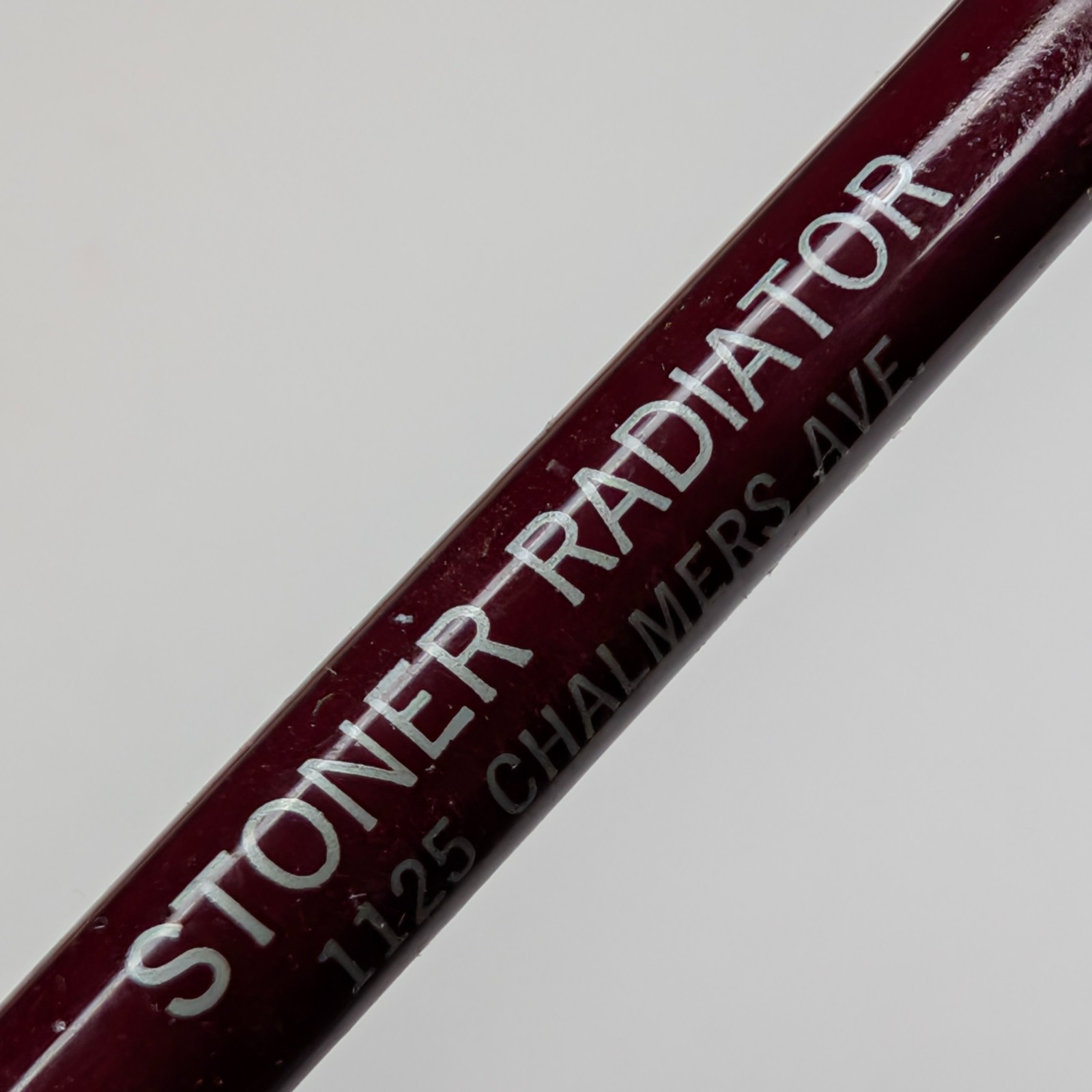 c1960s Waterloo, Iowa Stoner Radiator Advertising Pencil Jesus Saves Mechanic IA