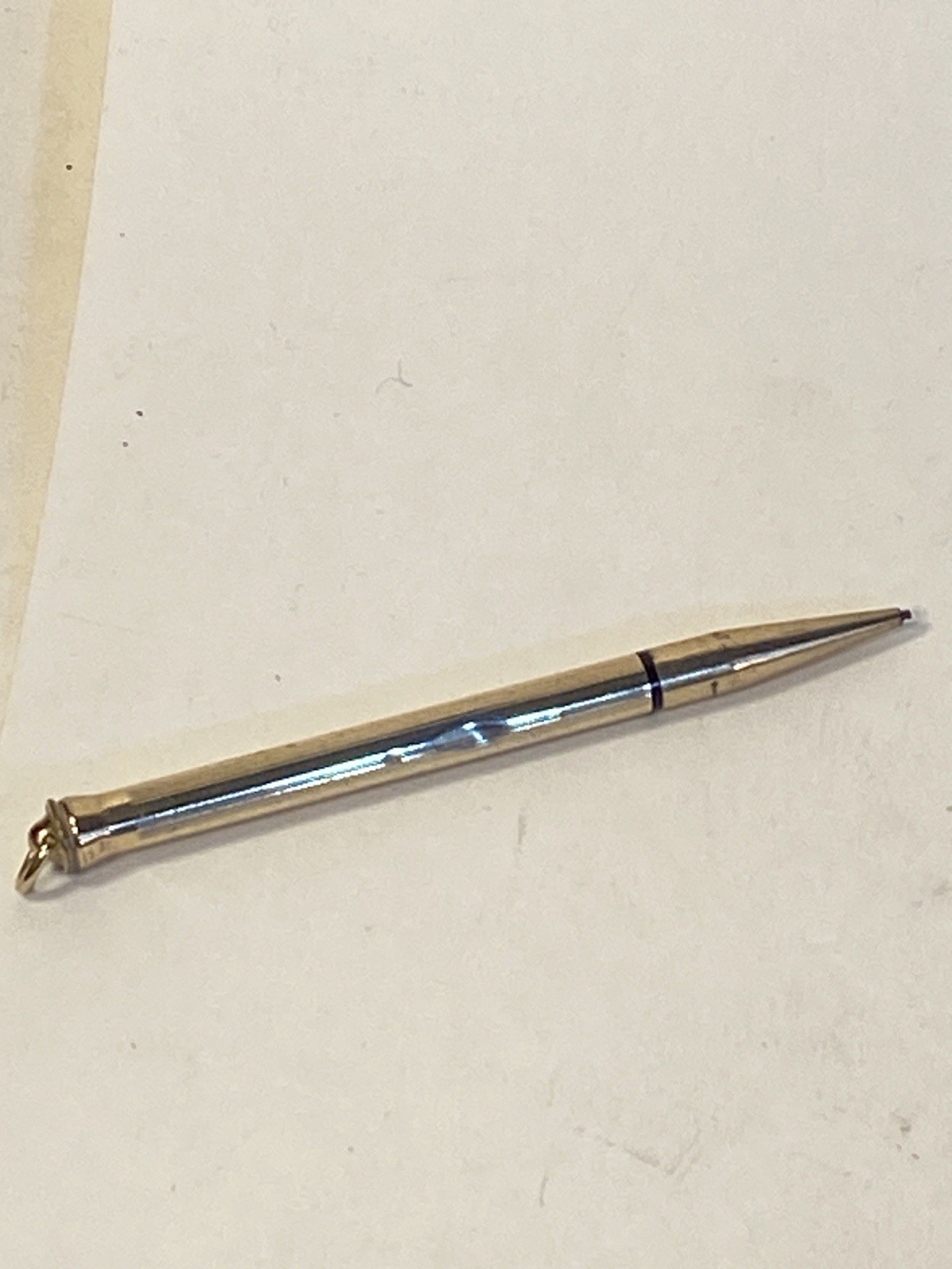 CROSS Mechanical Pencil Vintage Mini 1/30 10K RGP Pendant Golf