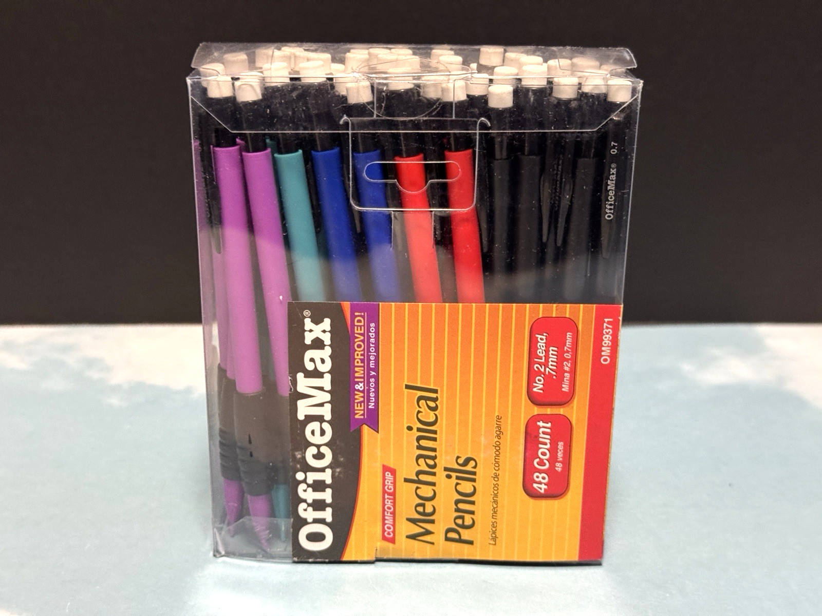 Office Max Mechanical Pencils Comfort Grip 48 Count New in package OM99371 No. 2