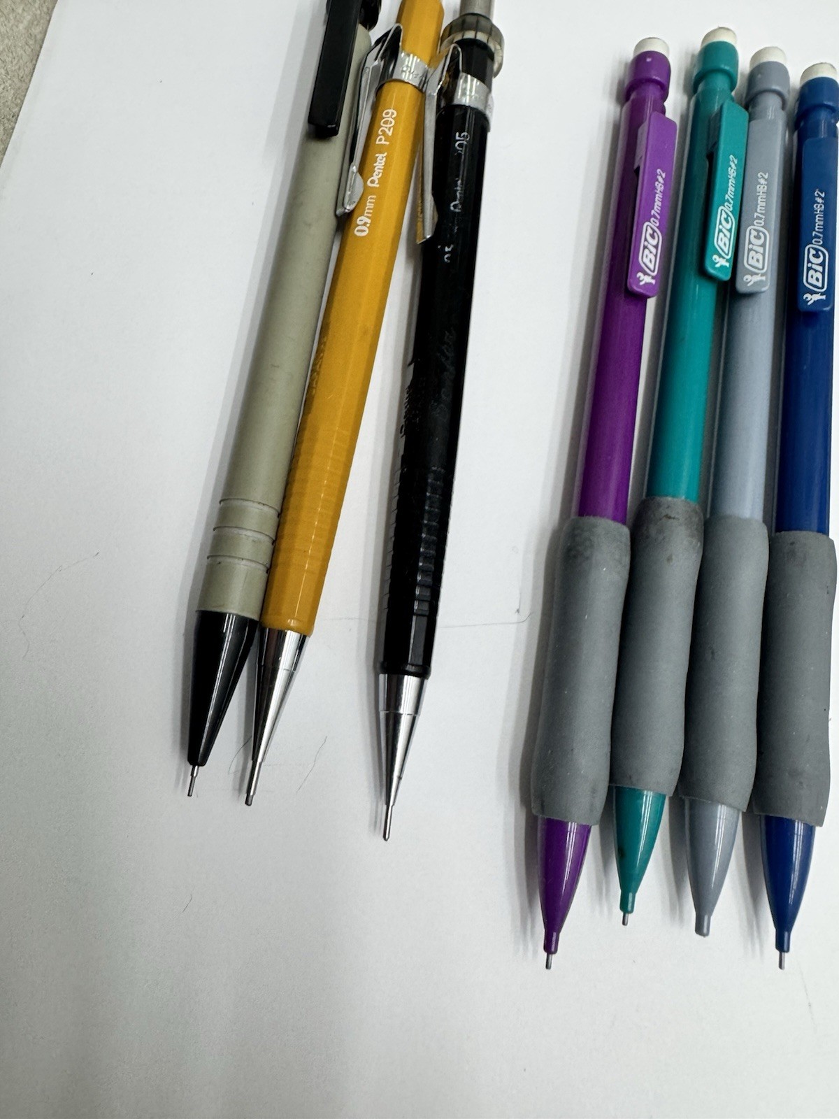 vintage pen pencil lot cross bic pentel others