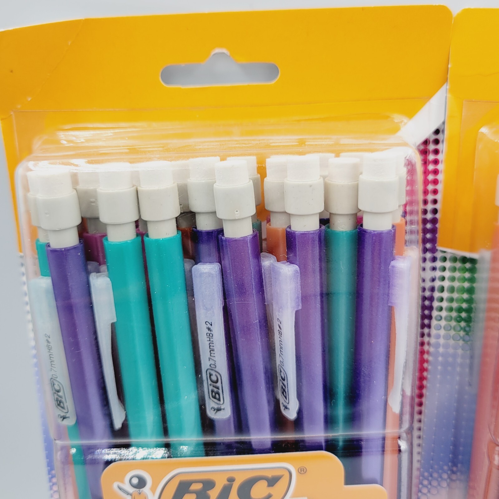 Lot Of 2 Packs BIC Xtra-Sparkle Mechanical #2 Pencil, Medium Point 0.7 mm, 24 Ct