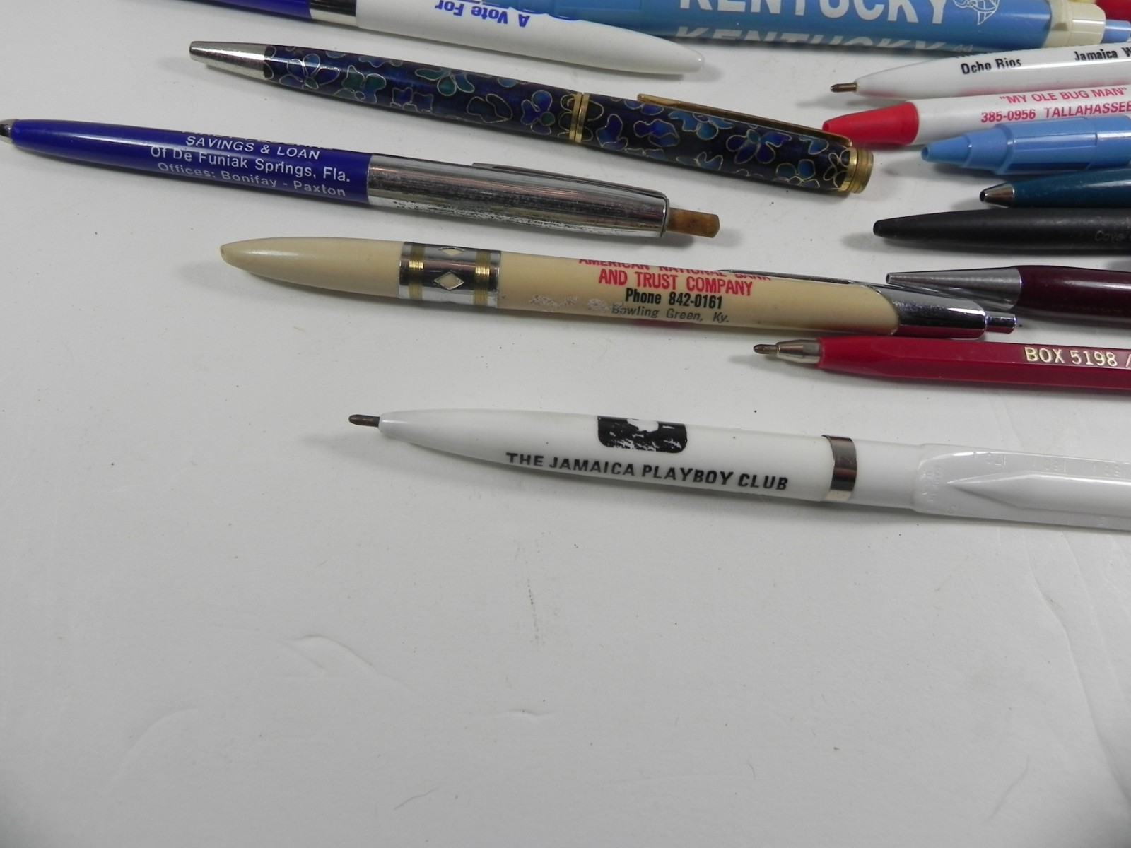 Large Lot of Vintage Advertising, Sheaffer, Fountain, Mechanical Pens & Pencils