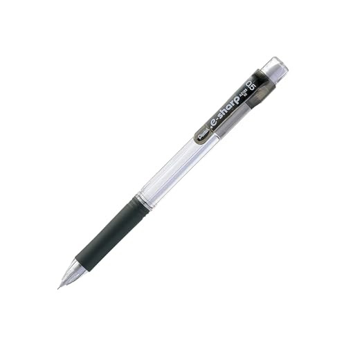E-Sharp Mechanical Pencil, 0.50 mm Barrel, Dozen Box 1 Count (Pack of 1) Black