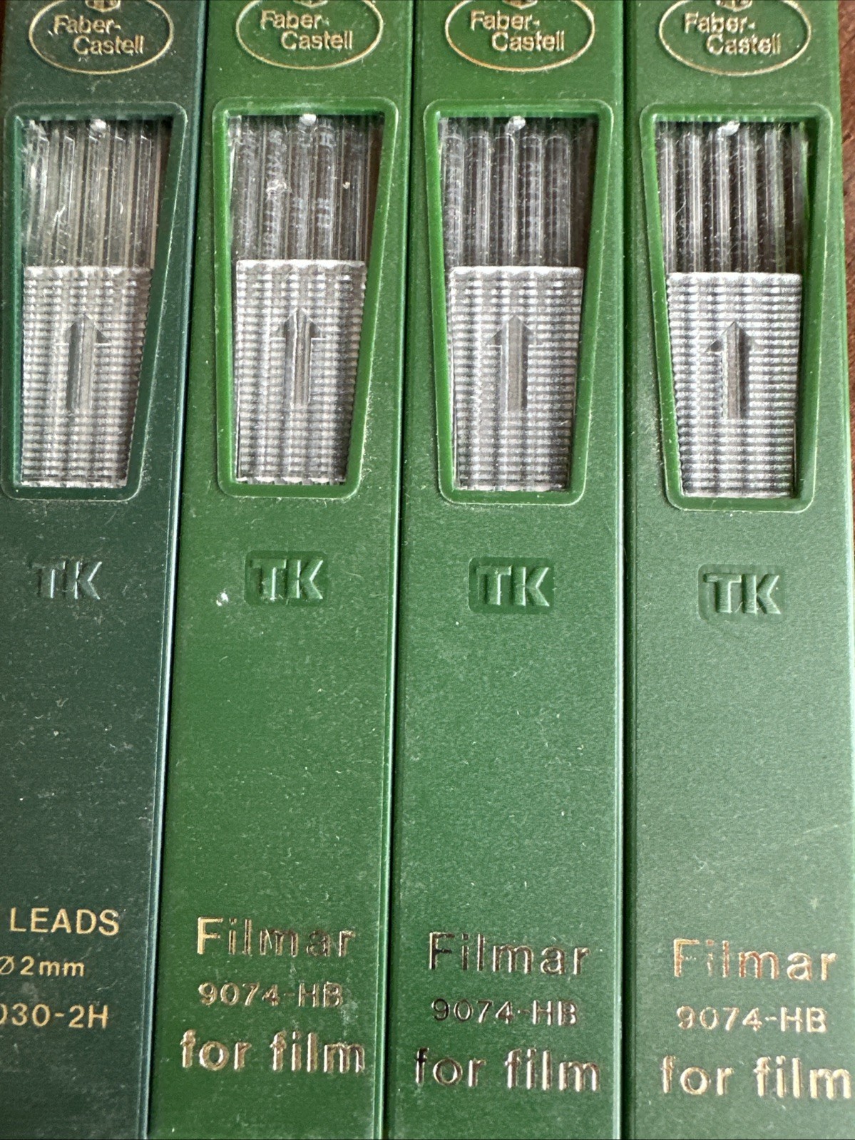 Faber Castell Filmar 9074-HB for Film (3) & 9030-2H Graphite Lead (2 Leads)