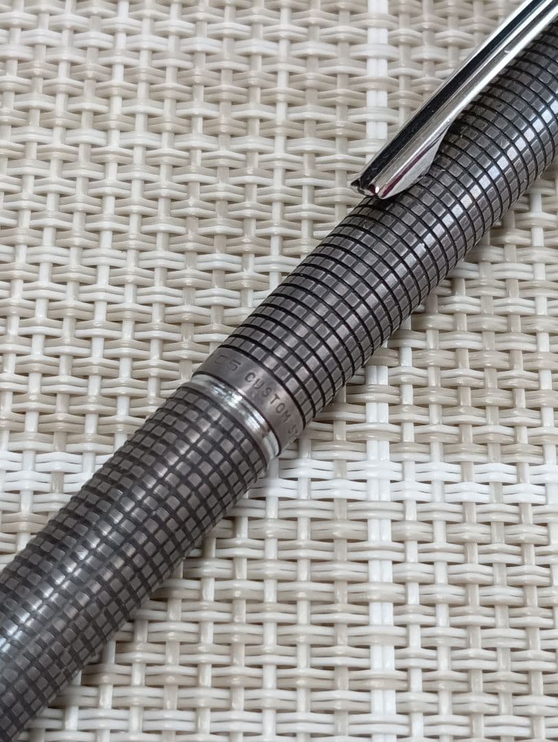 PILOT CUSTOM STERLING SILVER　0.5mm Sharp engraved