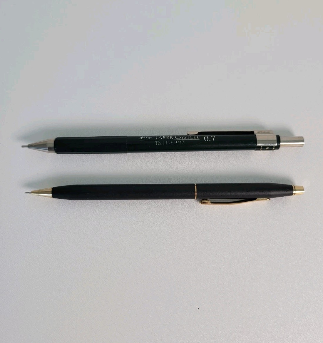Cross 0.5mm & Faber-Castell TK-Fine 9717 0.7 Mechanical Pencil Lot Germany