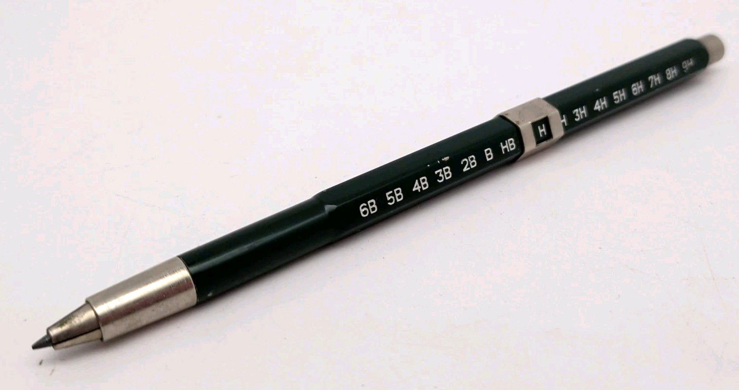 Vintage VENUS 041 Mechanical Drafting Tool Leadholder Pencil Used Nice PEN24