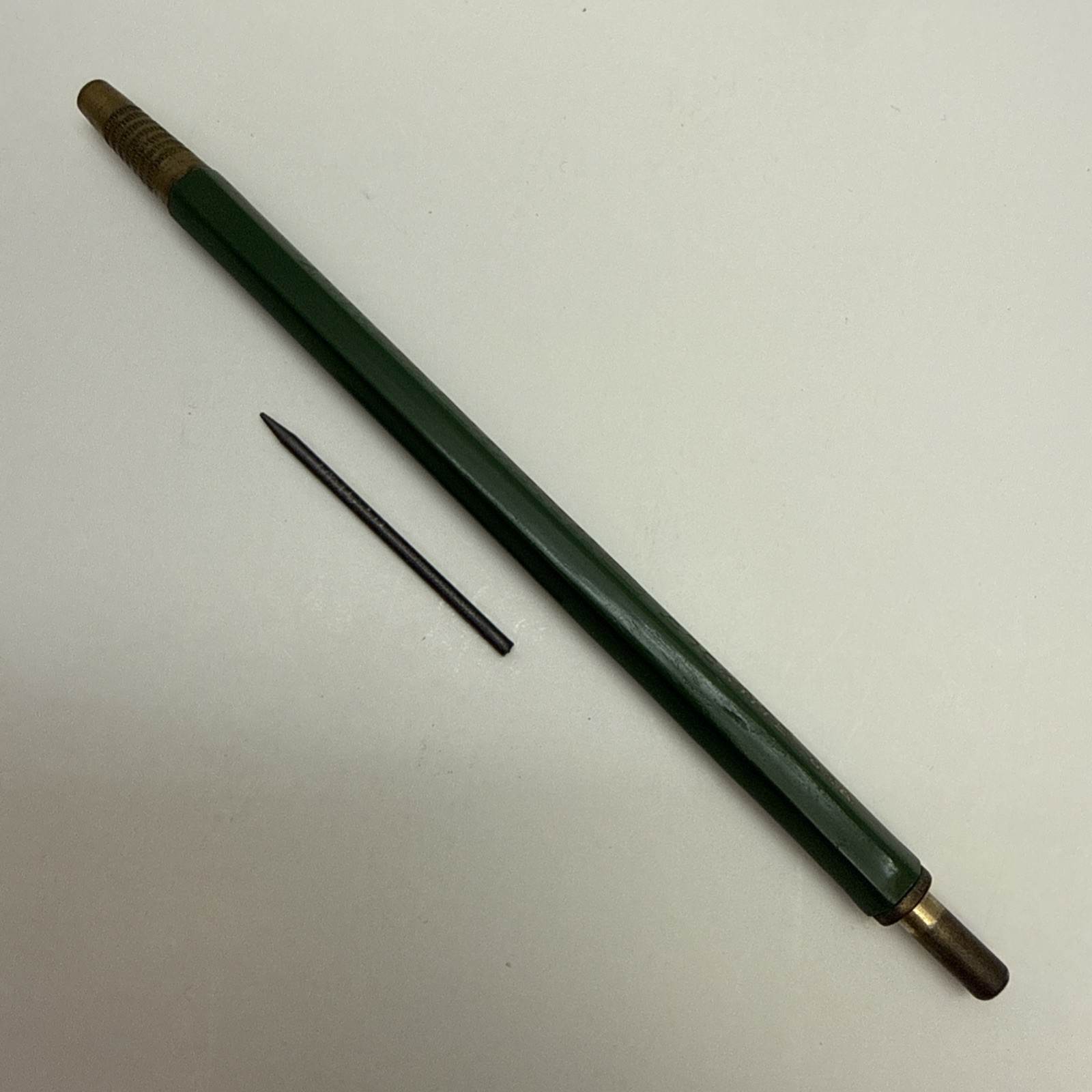 Vintage A W Faber Castell Locktite Lead USA Mechanical Pencil – Green – Working