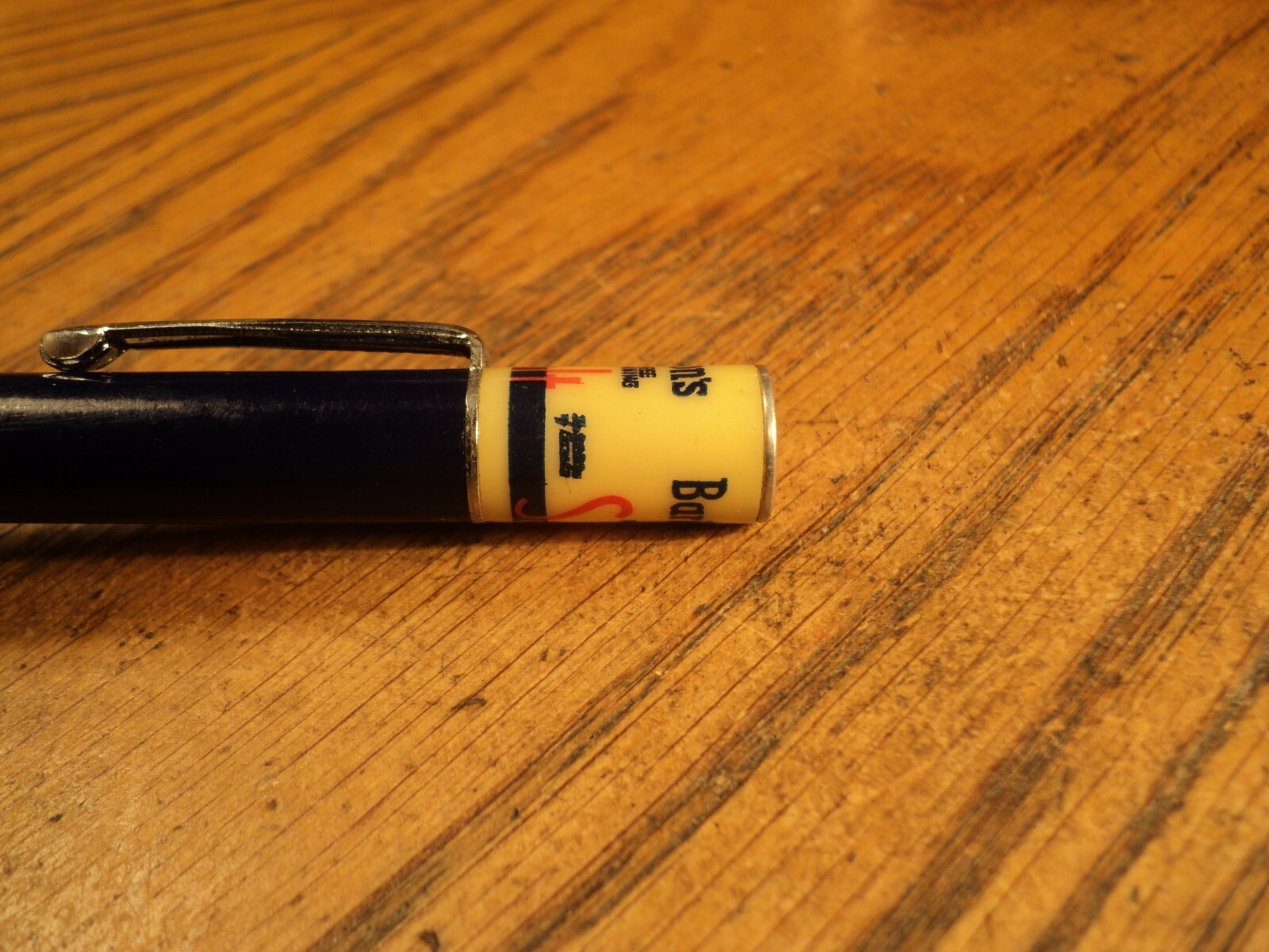 Vintage Ritepoint Mechanical Pencil Barton Salt Company 5-5/16″ Long Can Top
