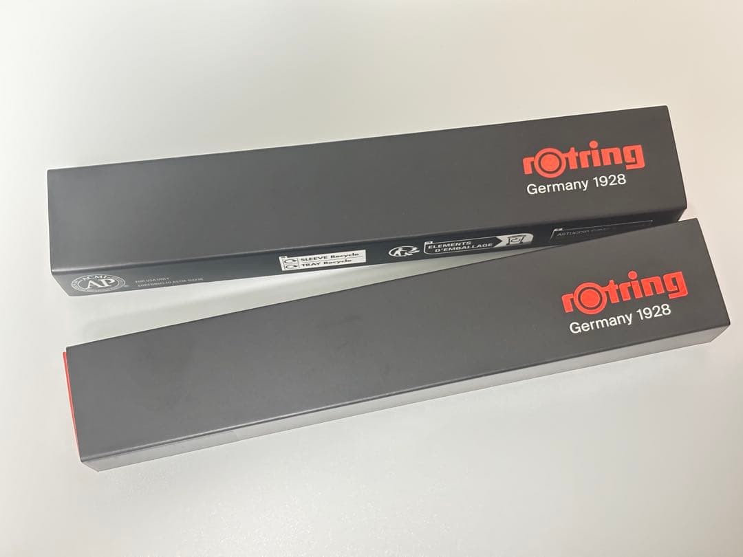 rotring 800 0.5mm, rapid PRO 0,7mm