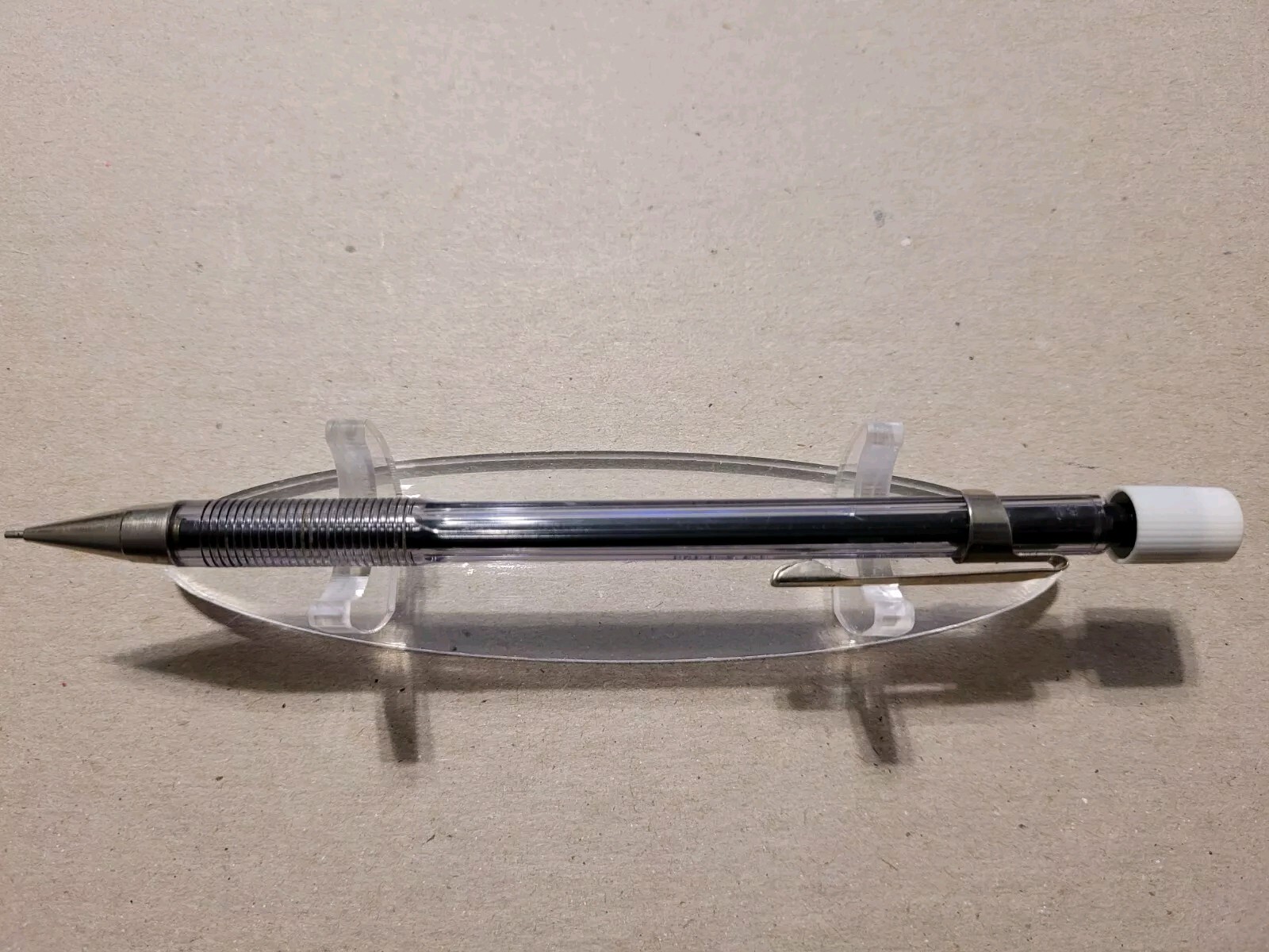VINTAGE PILOT H-115 TRANSPARENT BLACK 0.5MM DRAFTING MECHANICAL PENCIL