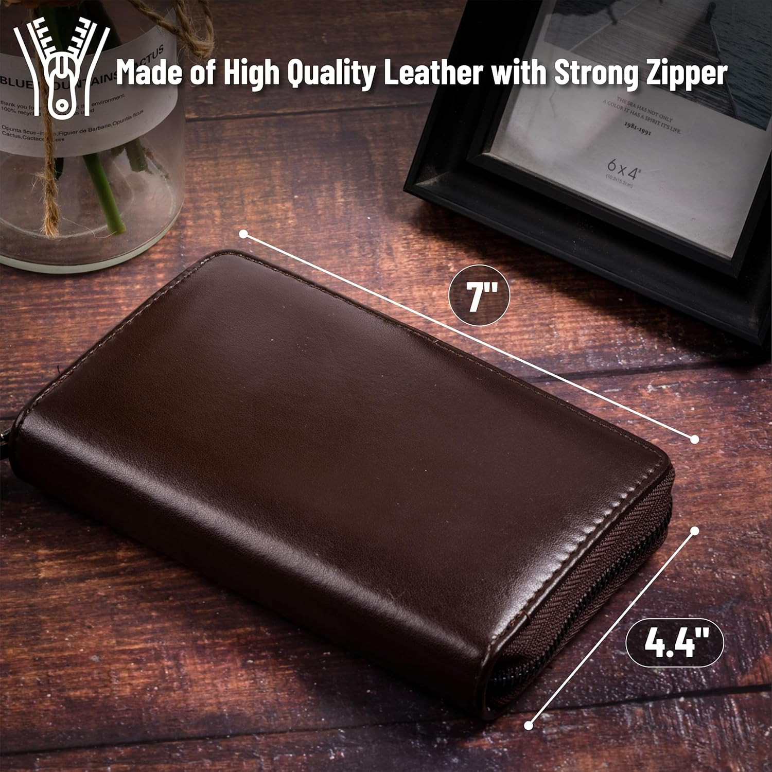 – Metal Mechanical Pencil Set in Leather Case, 5 Sizes, 0.3, 0.5, 0.7, 0.9, 2Mm,