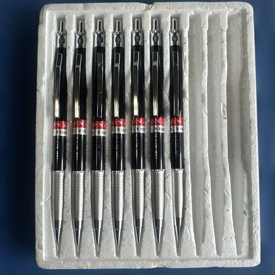 LION NO.3130 mechanical pencil 7 piece set