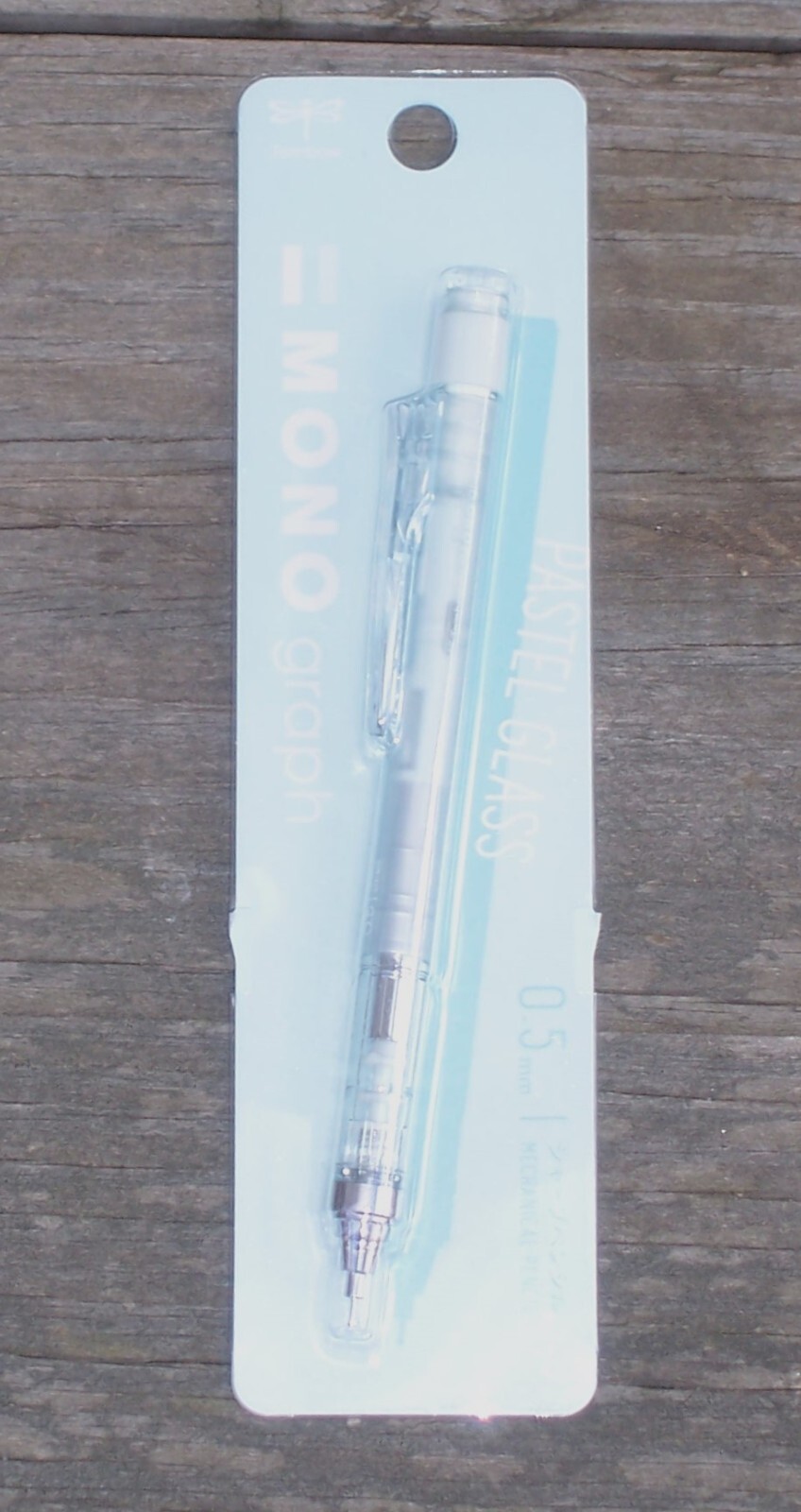 Limited Mechanical Pencil Monograph Glass Blue 0.5mm