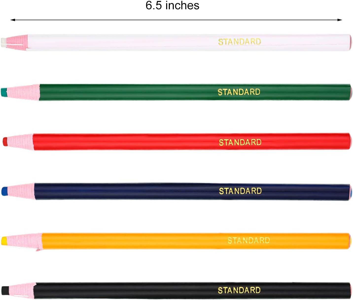 24 Pieces Color Grease Pencil Peel-Off China Markers Grease Pencils Crayons Mark