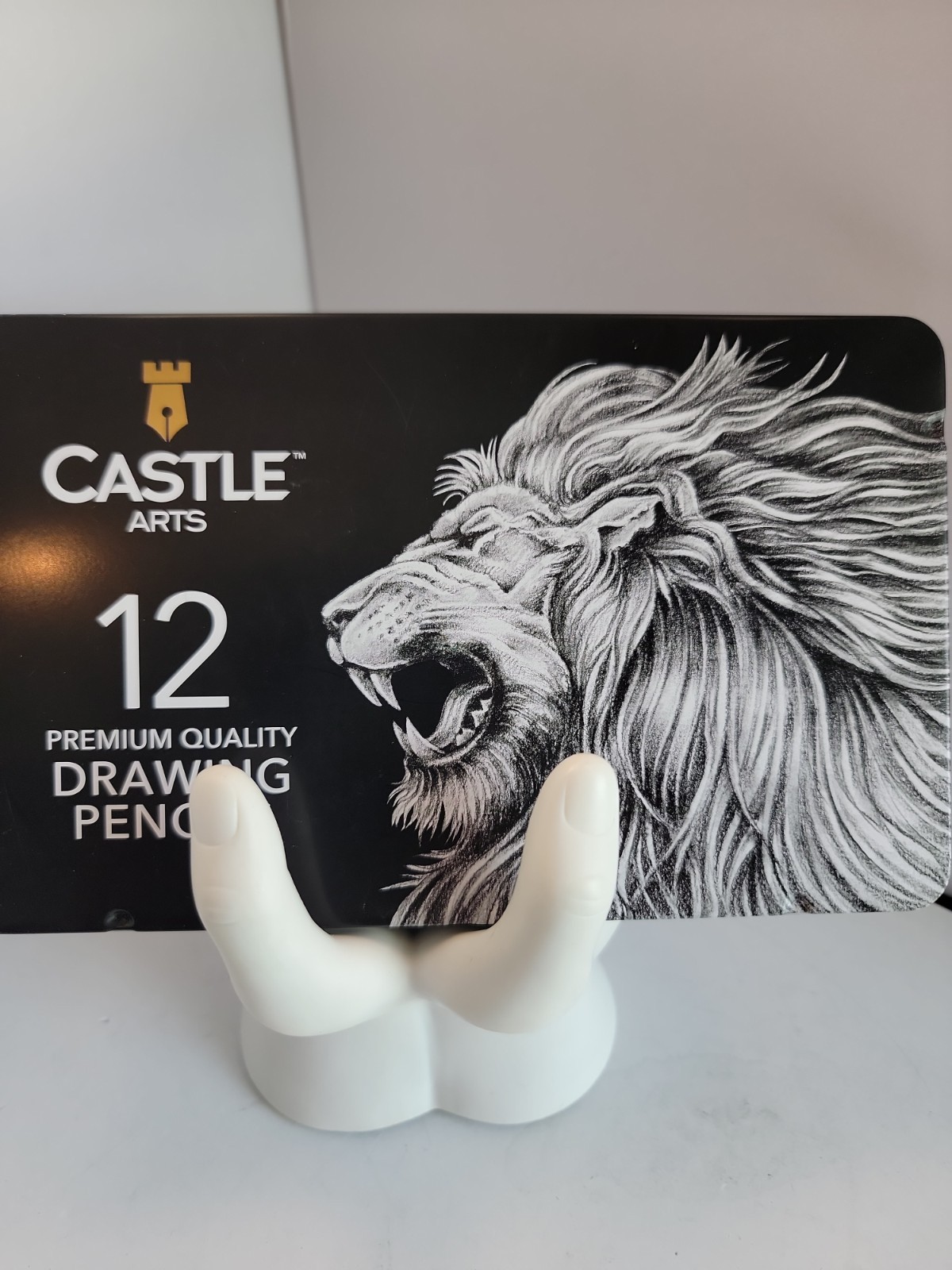 Castle Art Supplies 12 Piece Black Graphite Drawing Pencils Kit