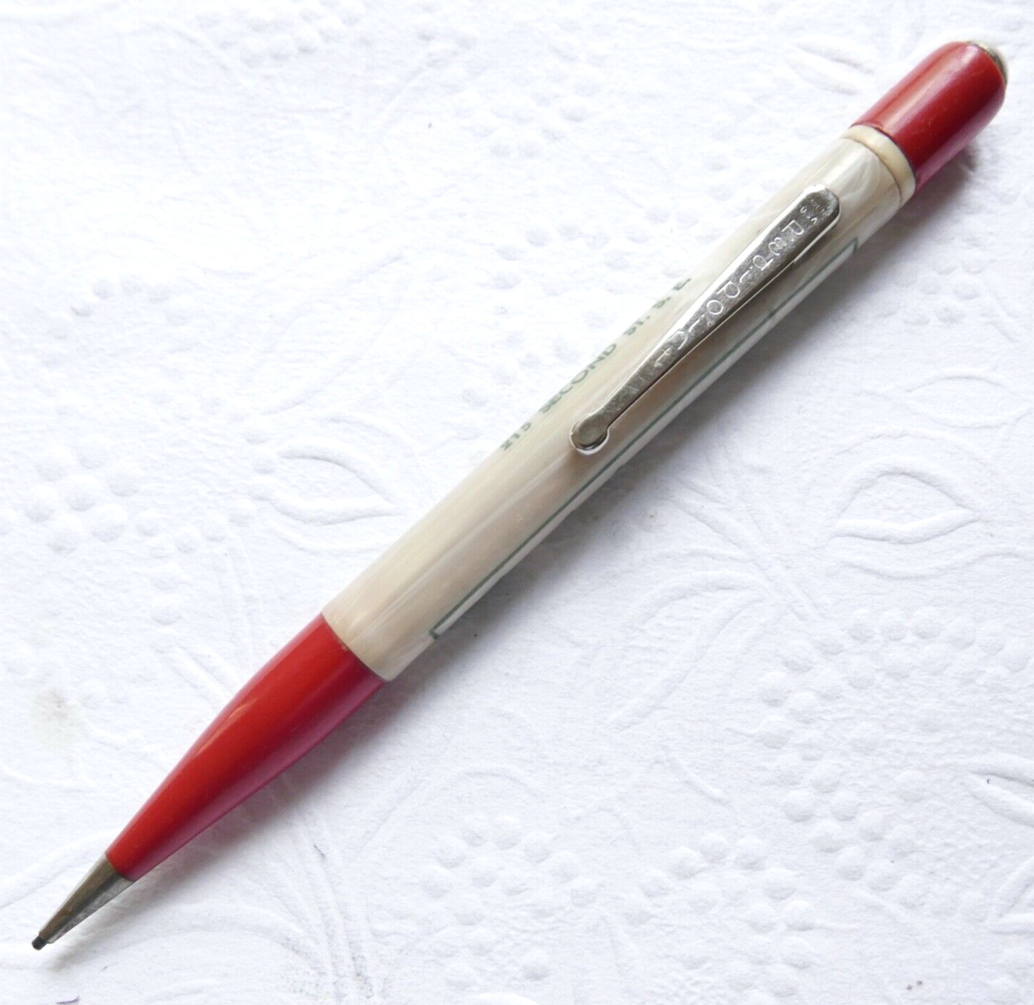 Vintage Redipoint Lambert Transfer Crane Co Advertising Mech Pencil Minnesota G3
