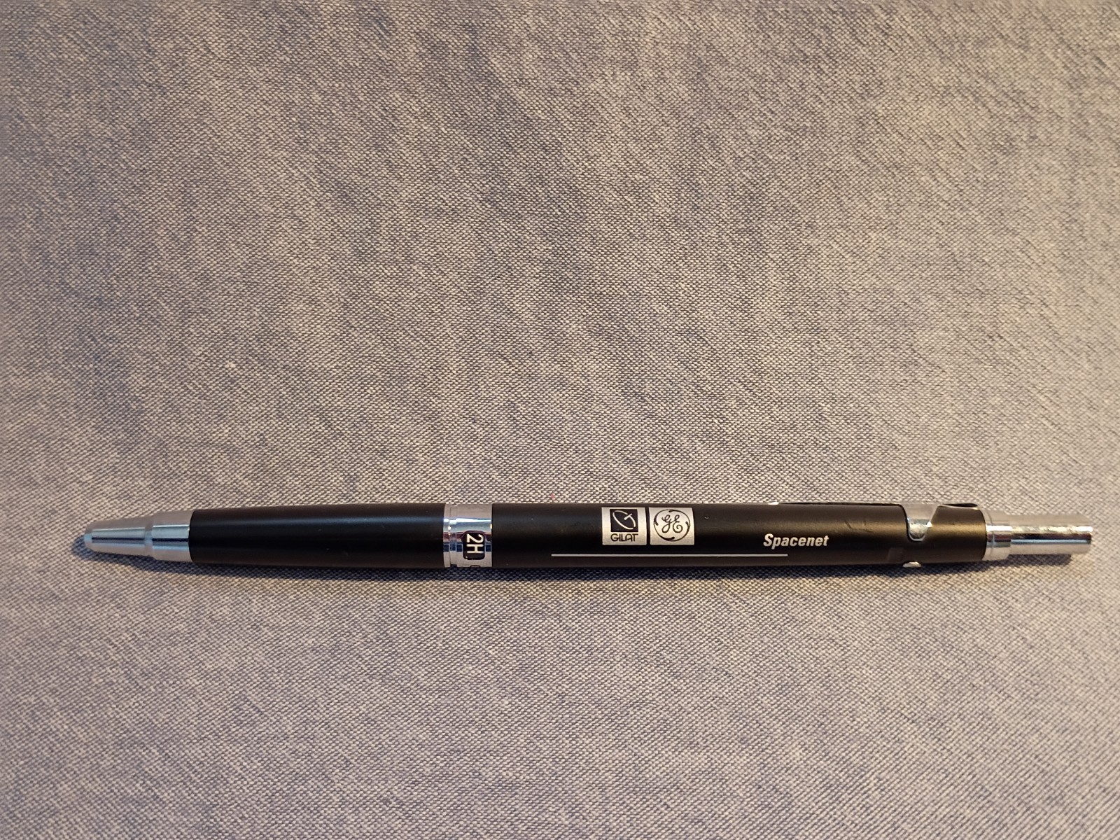 Pilot H-1005 Mechanical Pencil w/SPACENET, GILAT and GE advertising-New in case