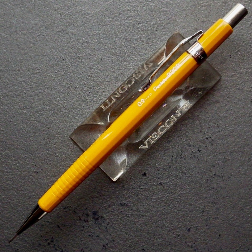 Serviced PENTEL P209 Mechanical Pencil•Press•0.9mm Soft Lead•Eraser•FREE US Ship