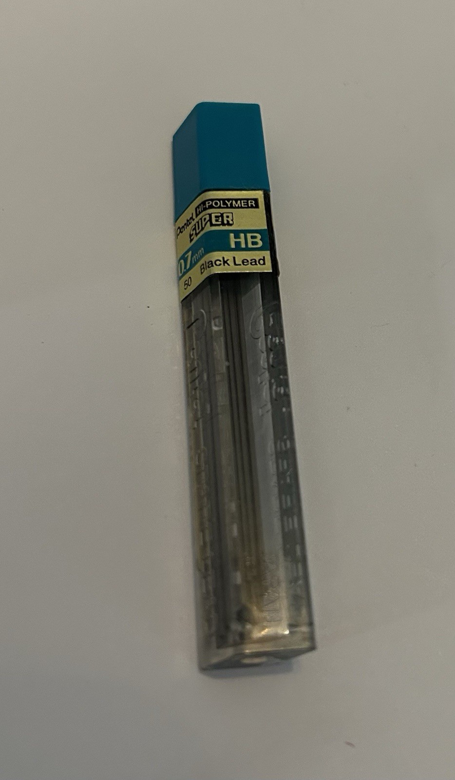 Set Of 10 Tubes ~ Pentel 0.5 mm Extra Fine 3H & Extra Strong 2H ~ + 2 More Tubes