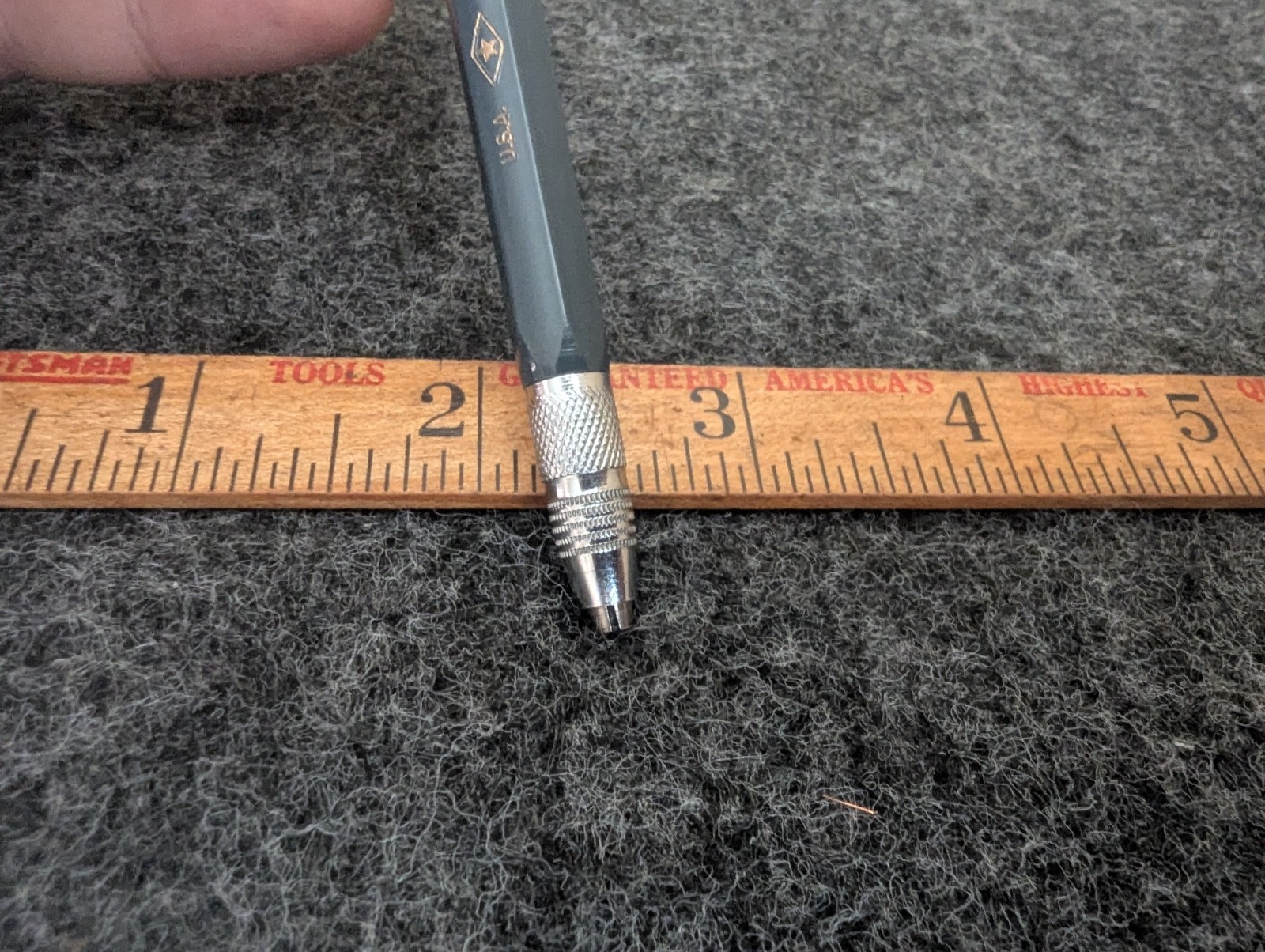Vintage Eberhard Faber Microtomic 608 Mechanical Pencil Metal USA JM