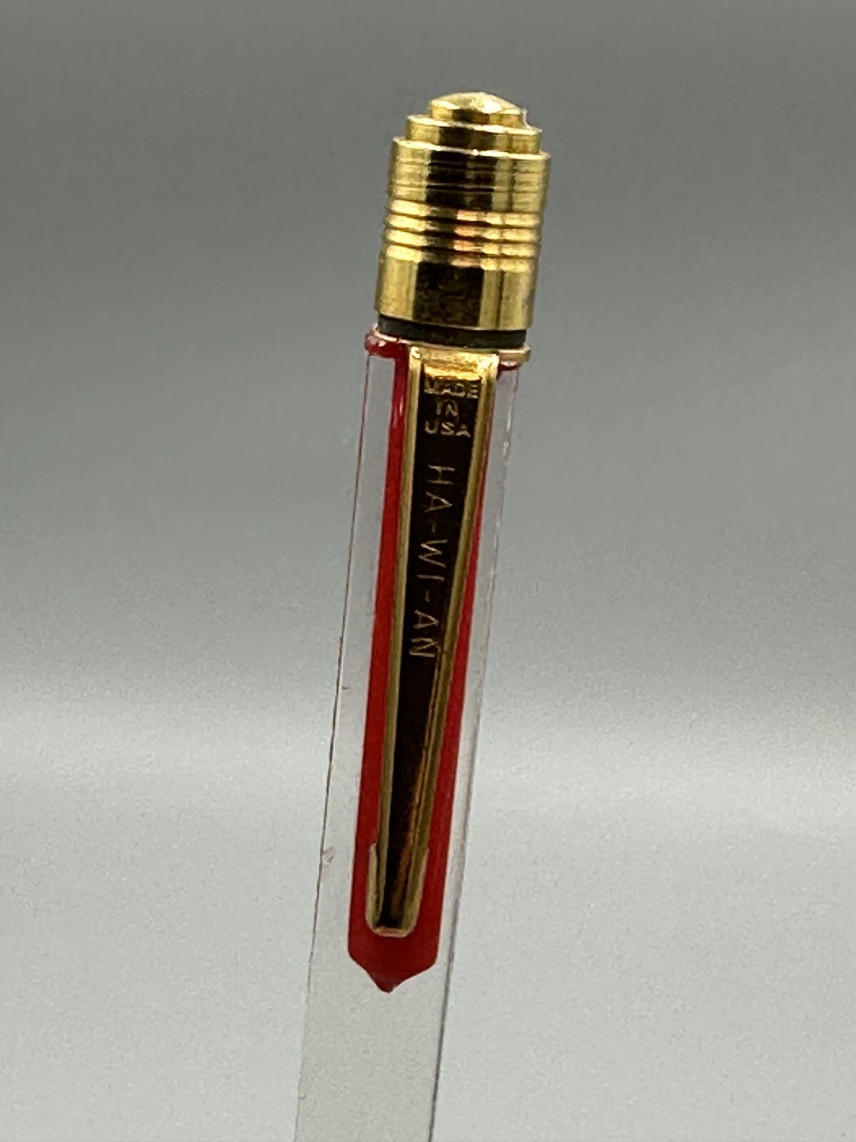 Vintage HA-WI-AN Lucite MINNEAPOLIS SOUVENIR Advertise Square Mechanical PENCIL
