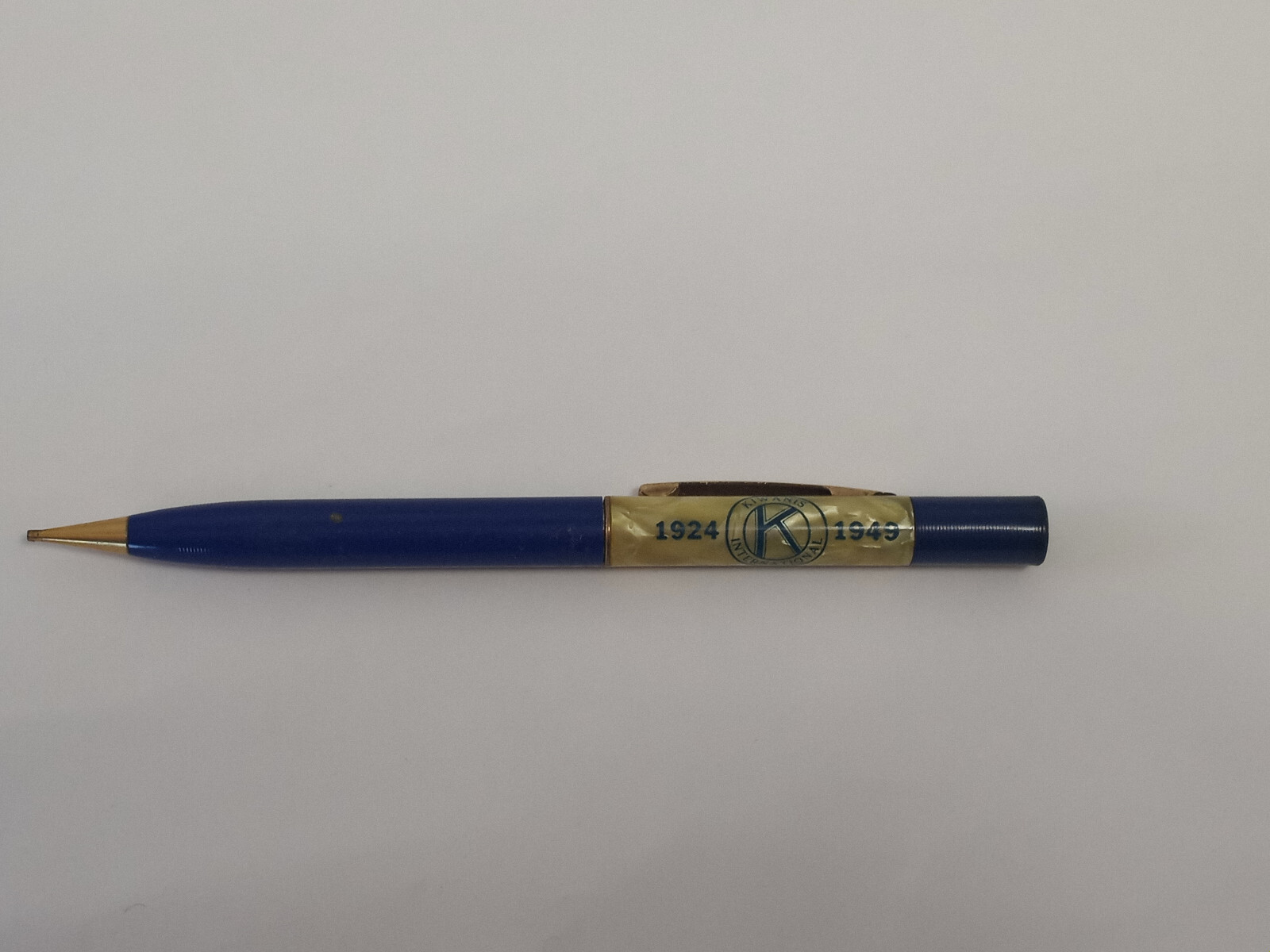 Vintage 1949 Sheaffer FINELINE Kiwanis Club 25th Anniversary Mechanical Pencil